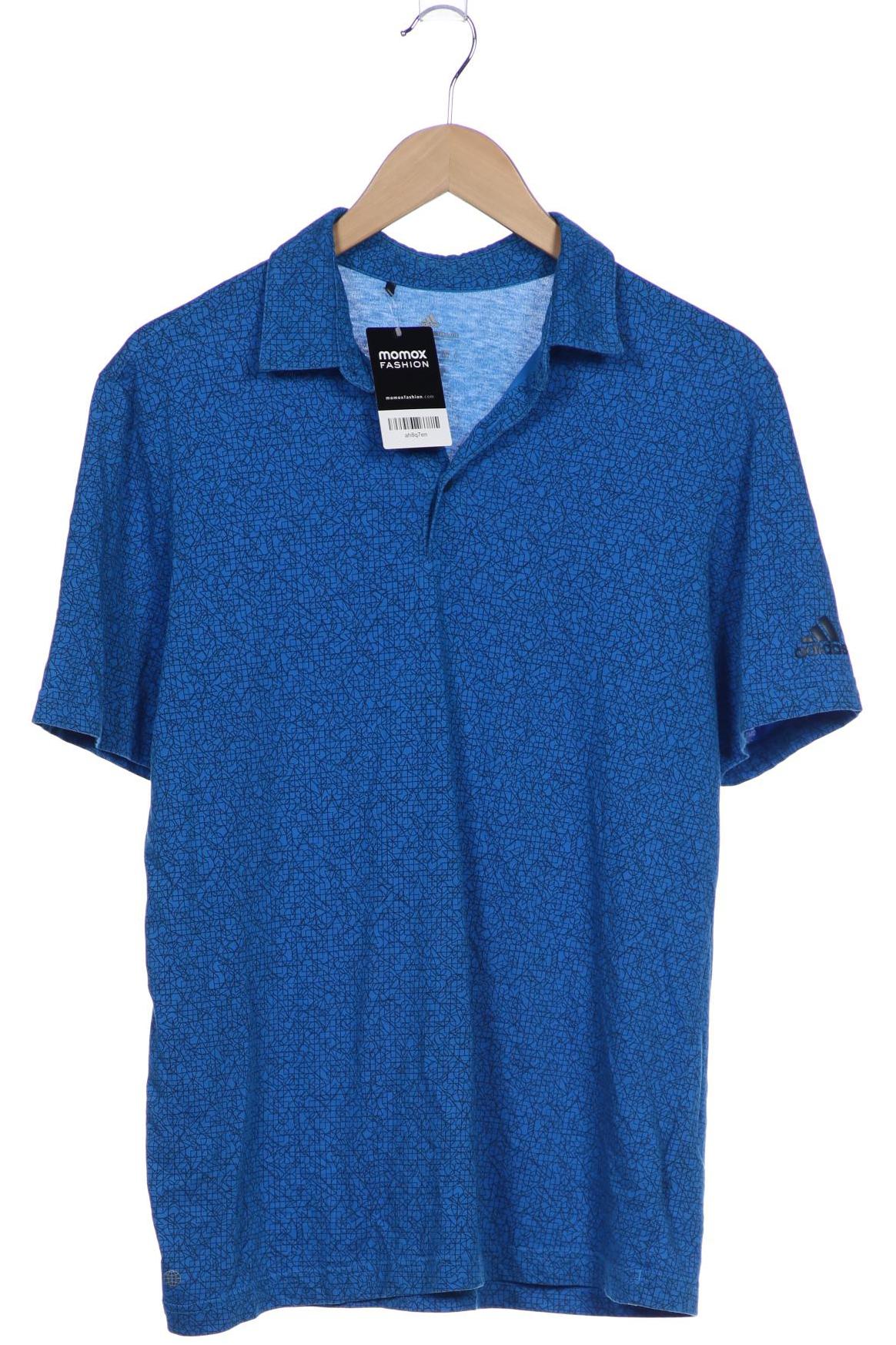 

adidas Herren Poloshirt, blau, Gr. 48