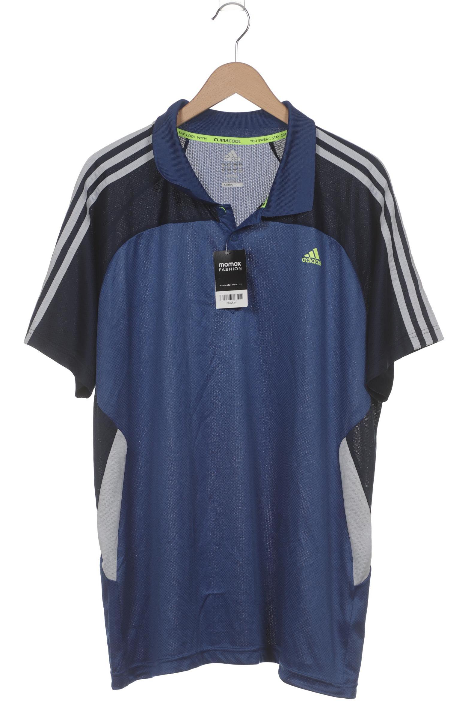 

adidas Herren Poloshirt, blau, Gr. 56