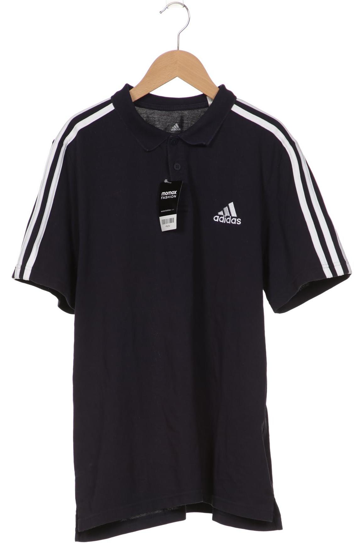 

adidas Herren Poloshirt, marineblau, Gr. 52