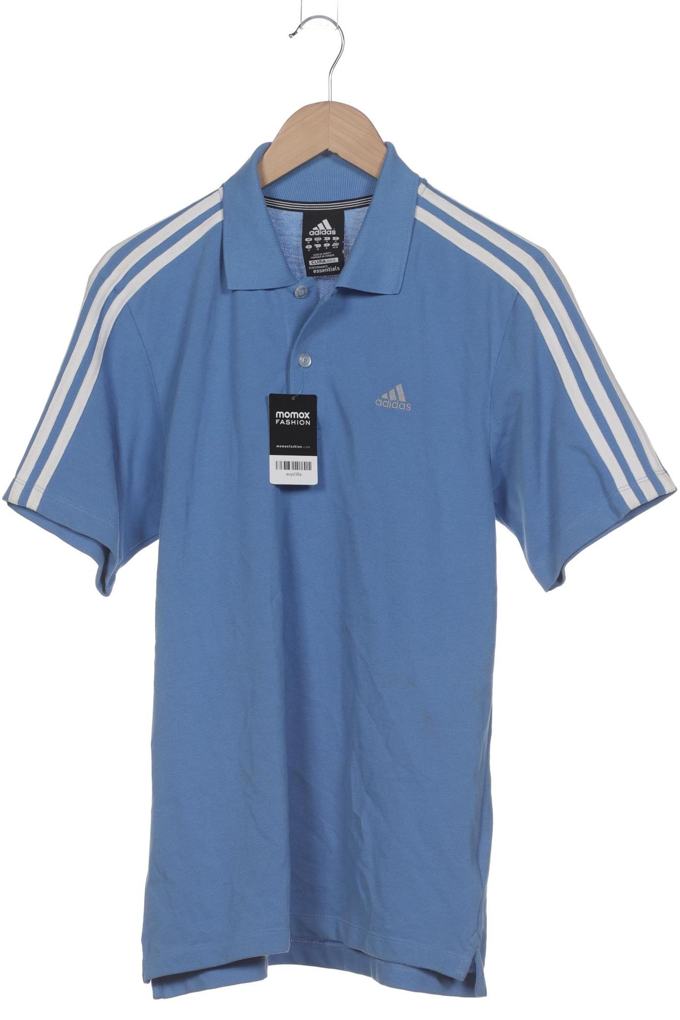 

adidas Herren Poloshirt, blau, Gr. 48