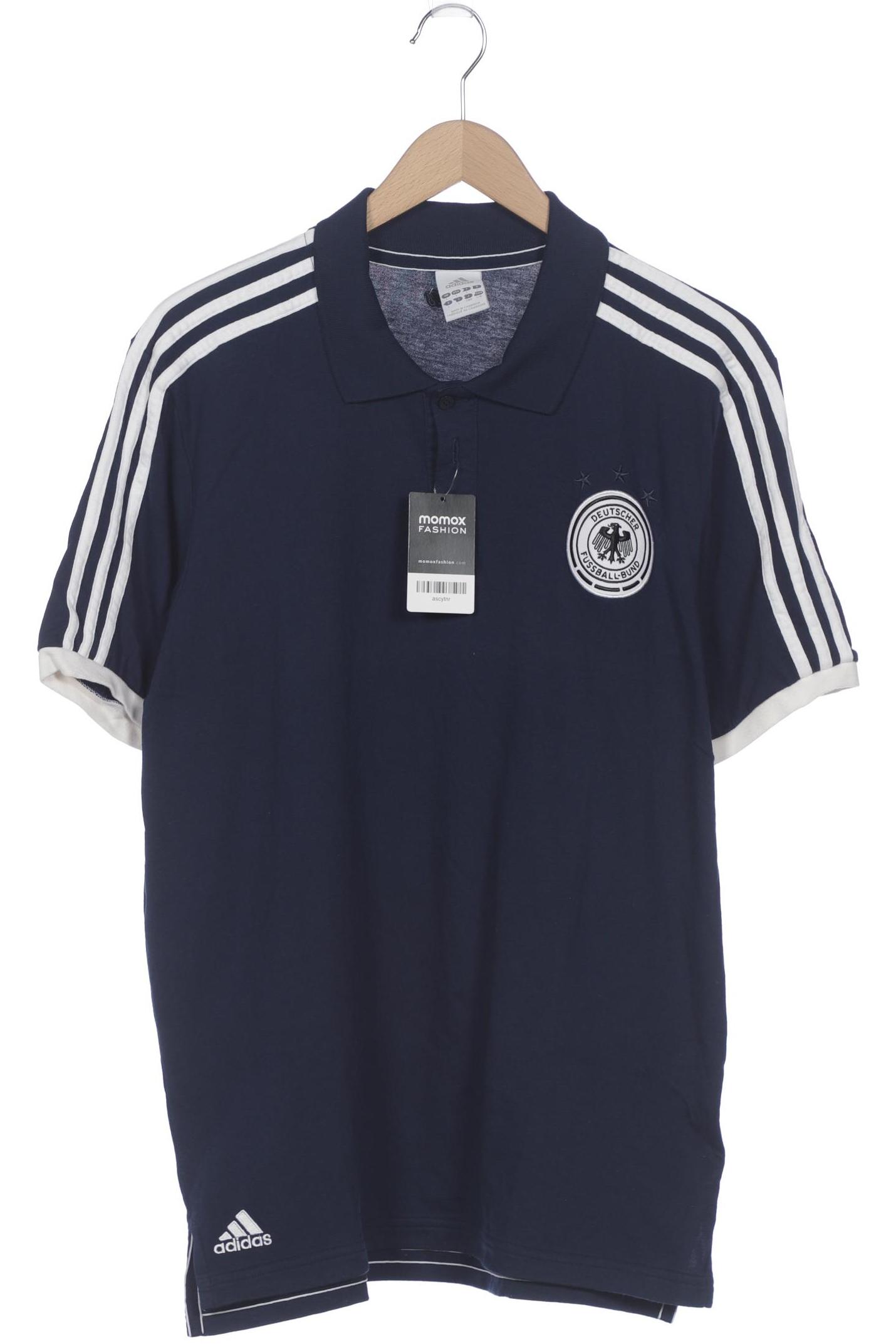 

adidas Herren Poloshirt, marineblau, Gr. 52