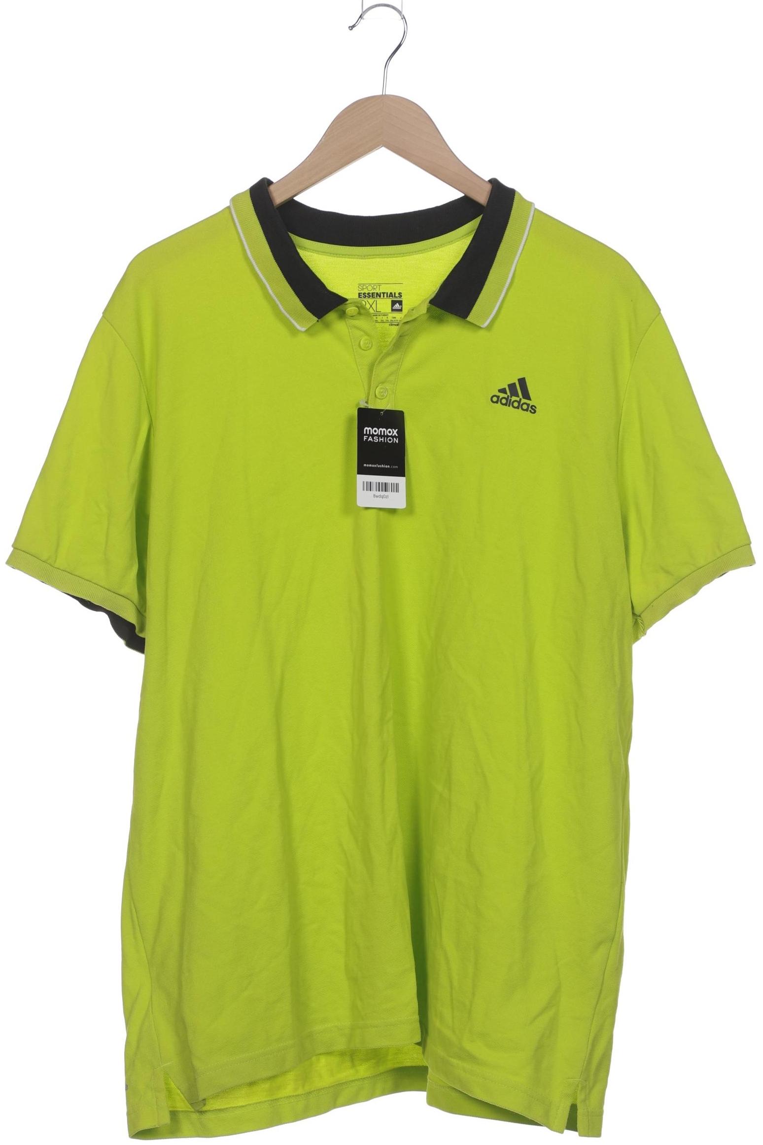 

adidas Herren Poloshirt, grün, Gr. 56