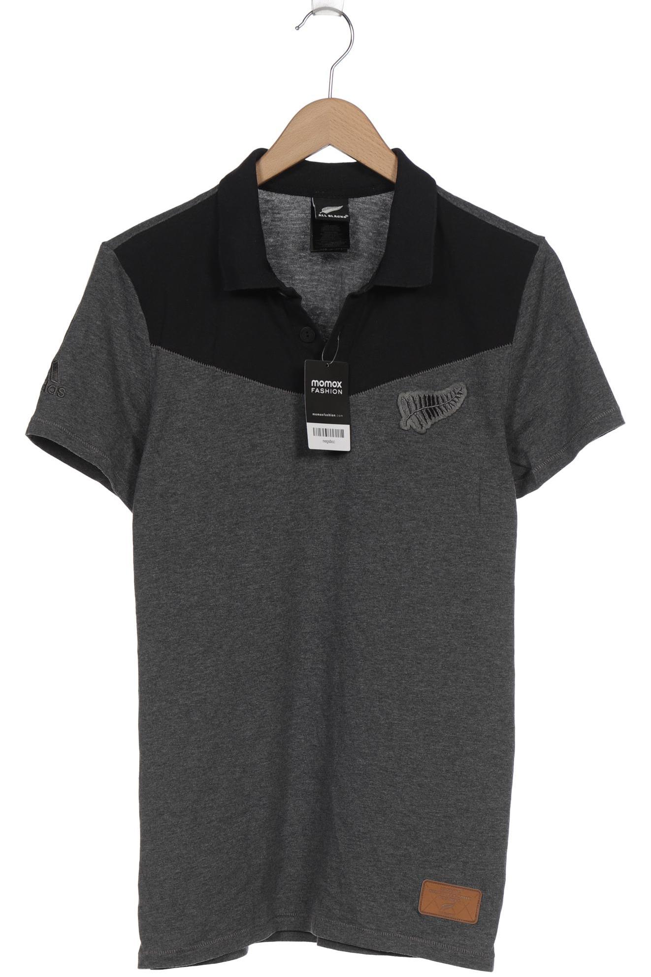 

adidas Herren Poloshirt, grau, Gr. 48