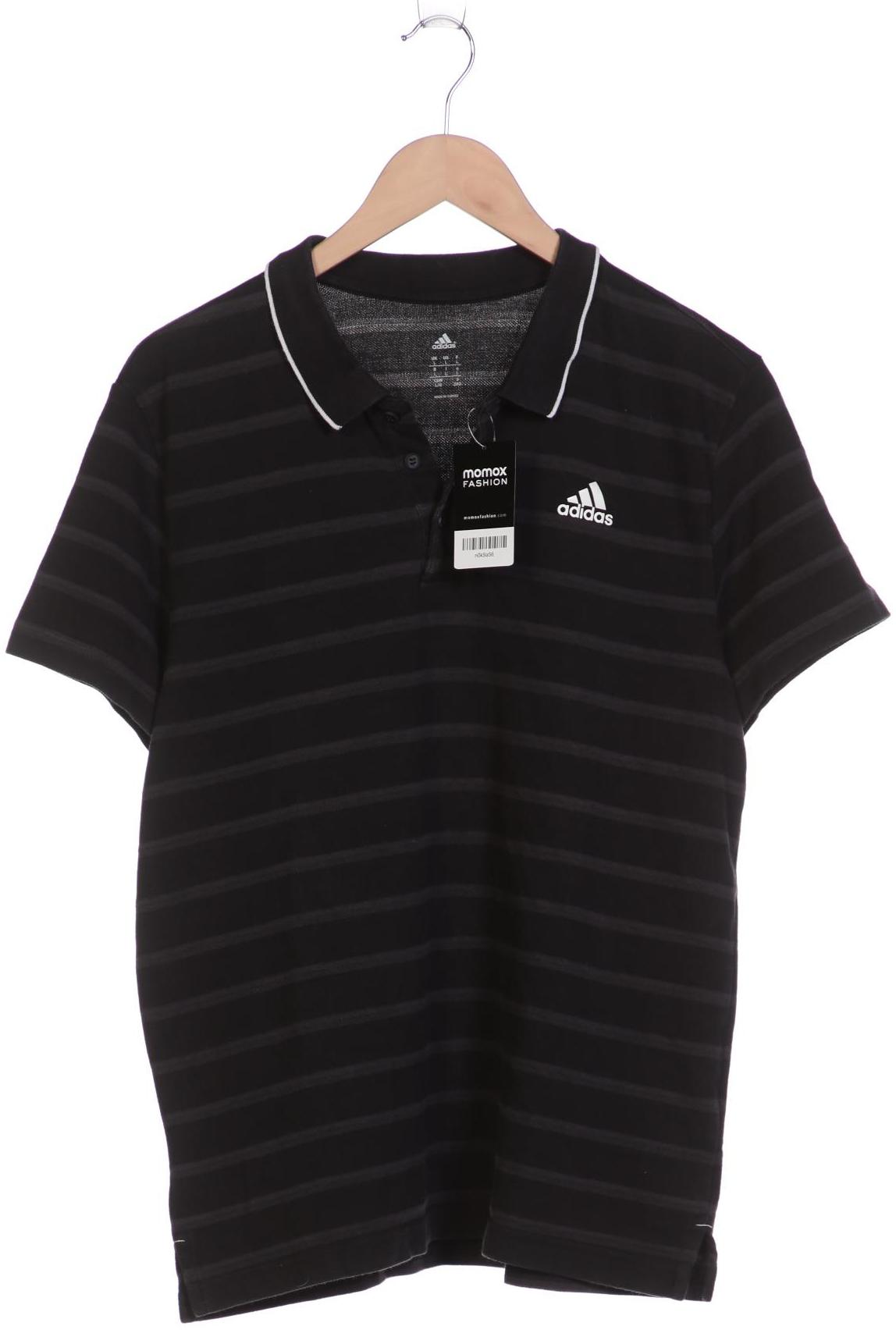 

adidas Herren Poloshirt, schwarz, Gr. 52