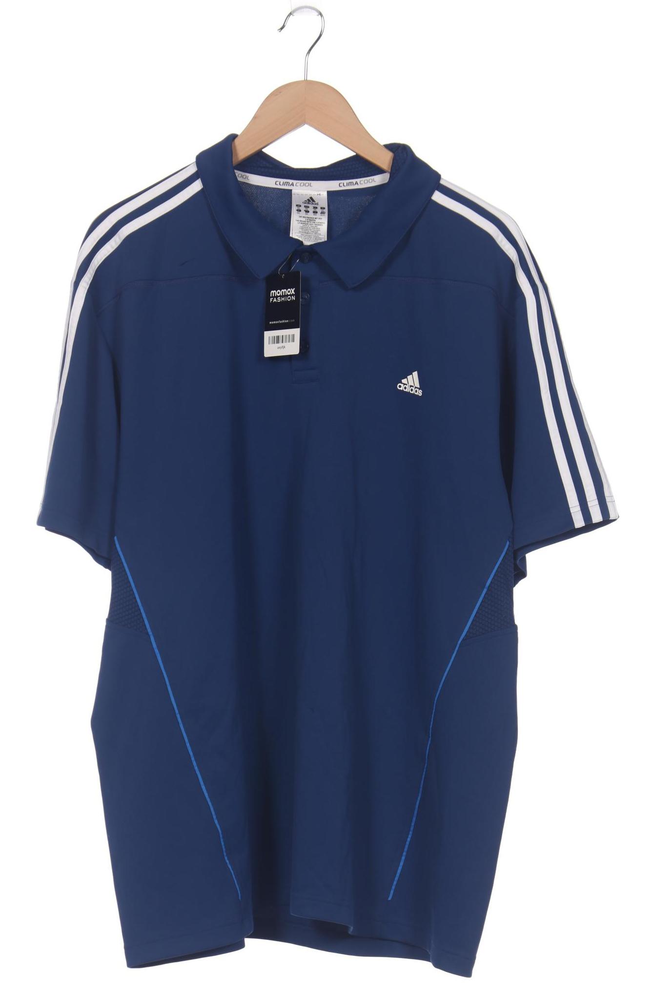 

adidas Herren Poloshirt, marineblau, Gr. 56