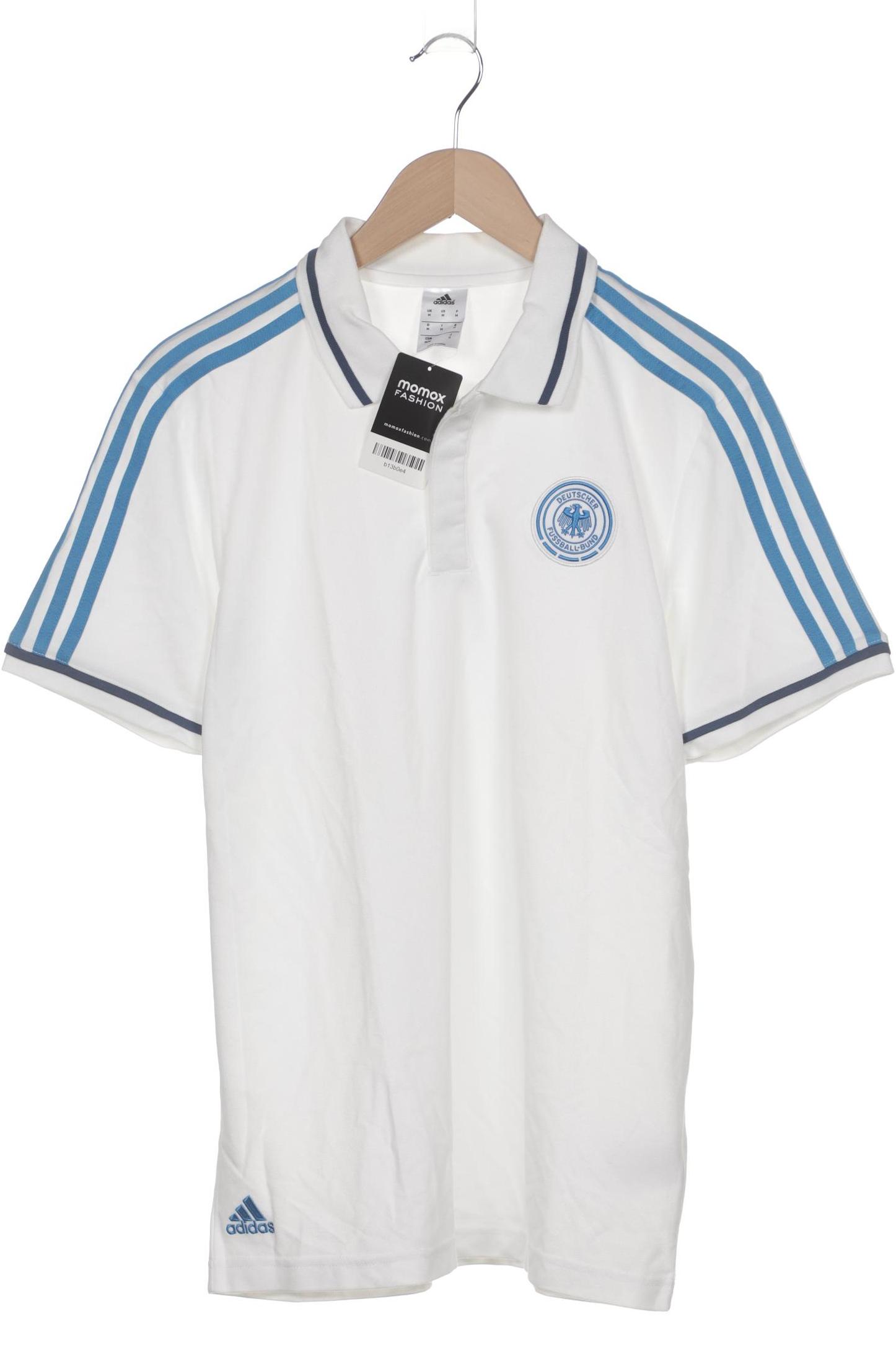 

adidas Herren Poloshirt, weiß, Gr. 48