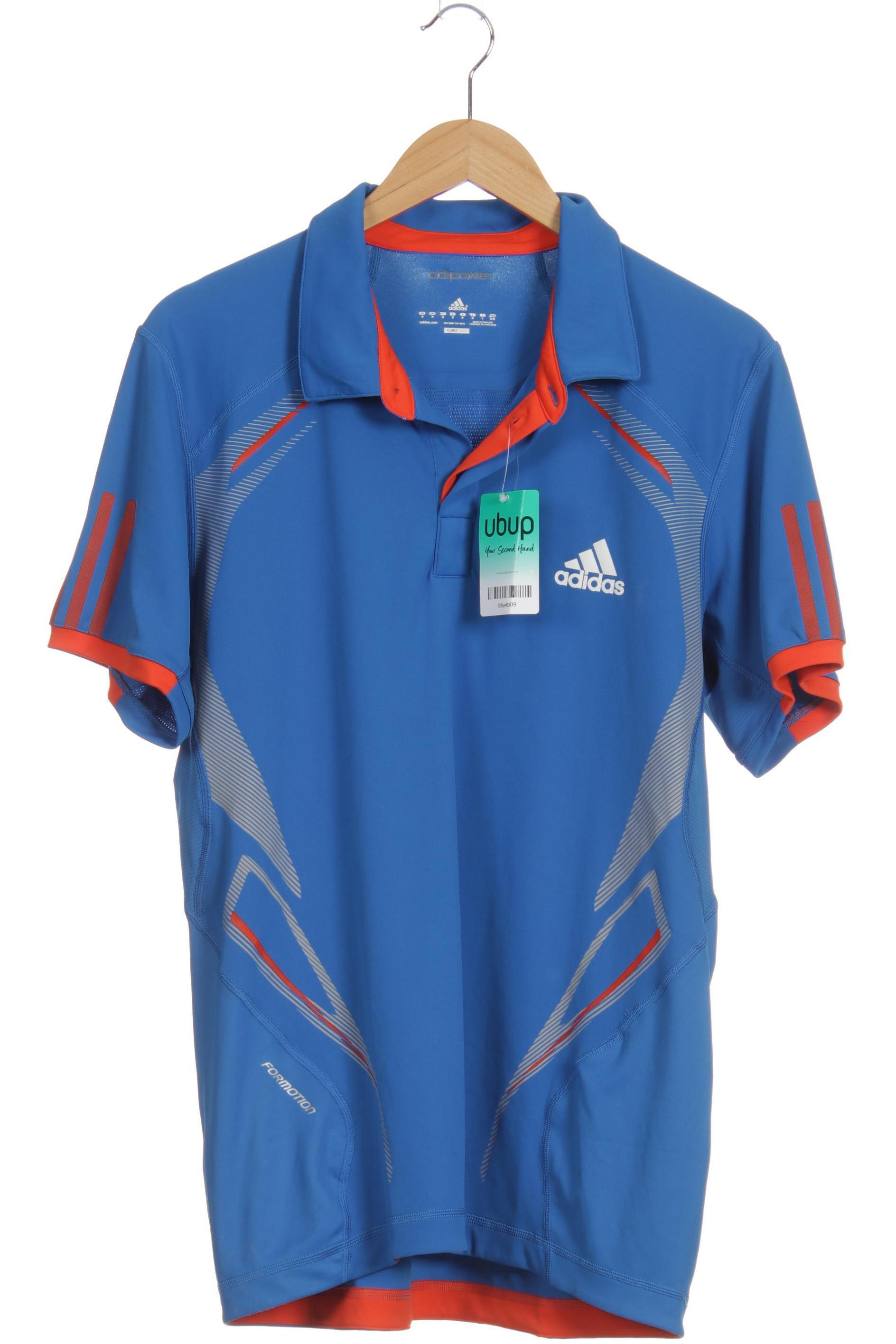 

adidas Herren Poloshirt, blau, Gr.