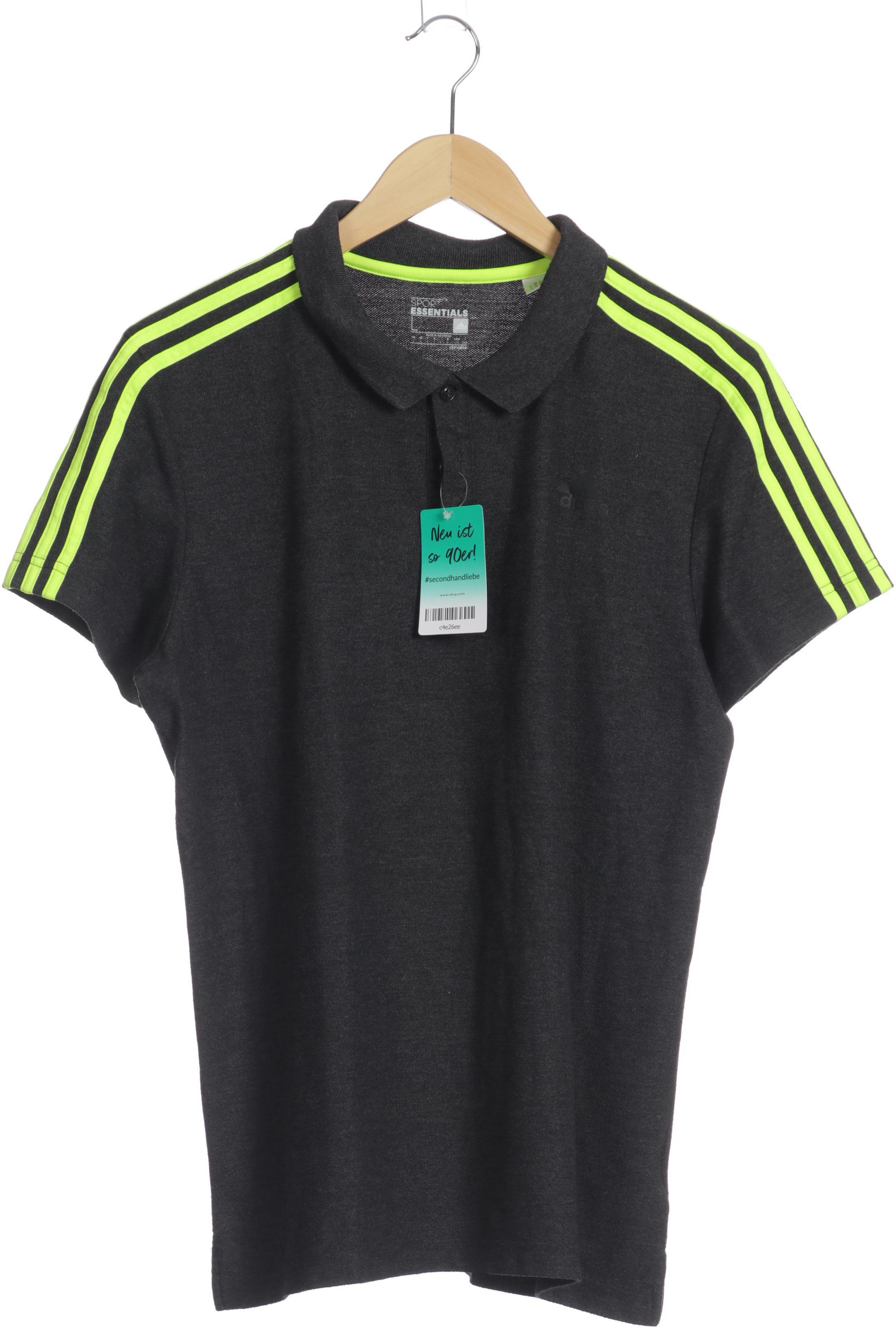 

adidas Herren Poloshirt, grau, Gr.