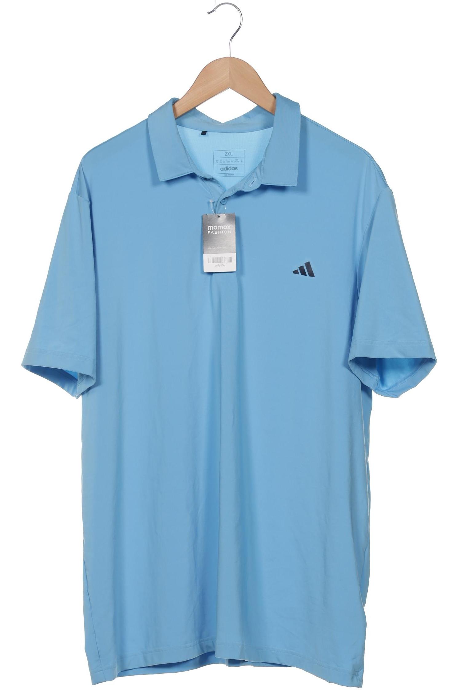 

adidas Herren Poloshirt, blau, Gr. 56