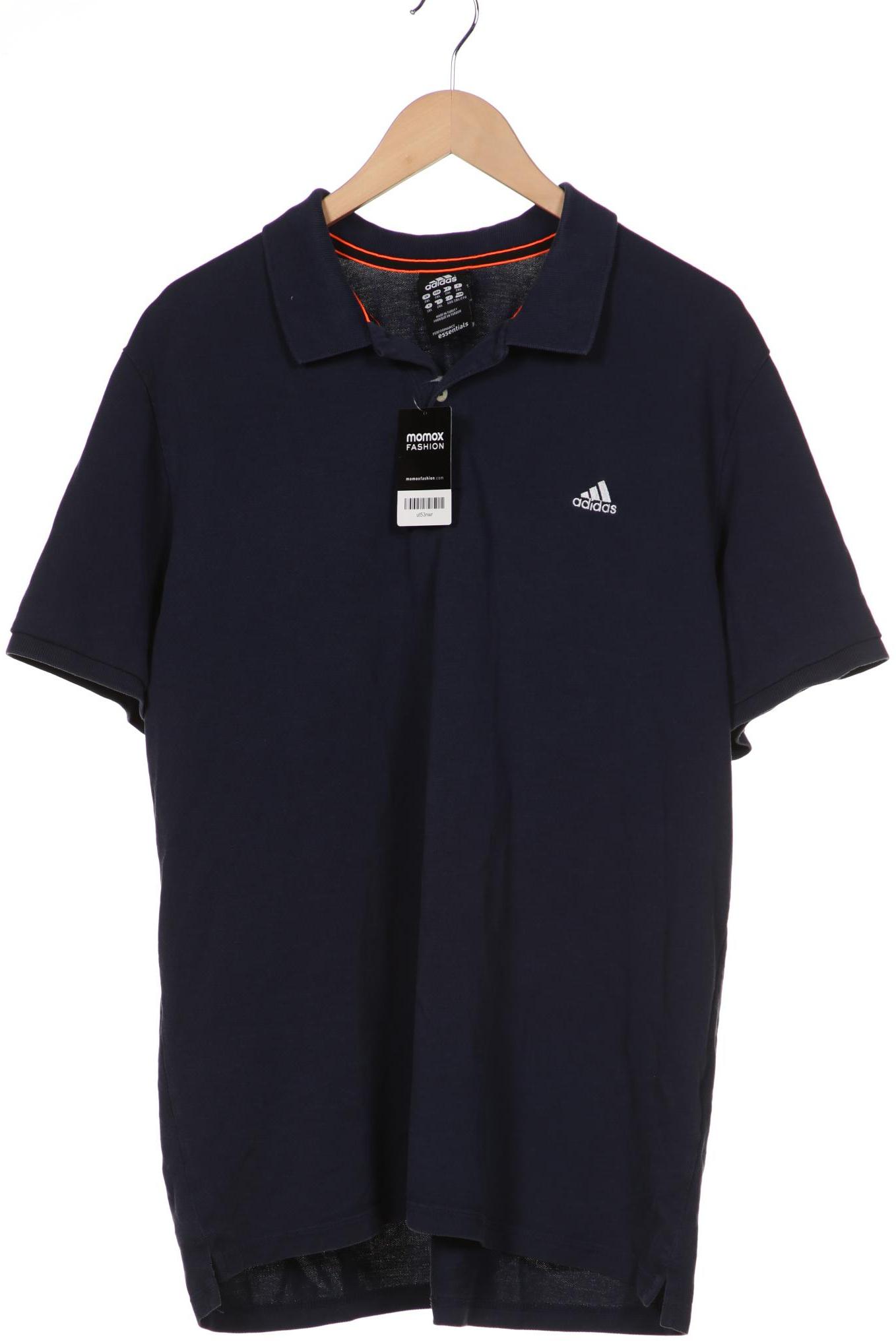 

adidas Herren Poloshirt, marineblau, Gr. 56