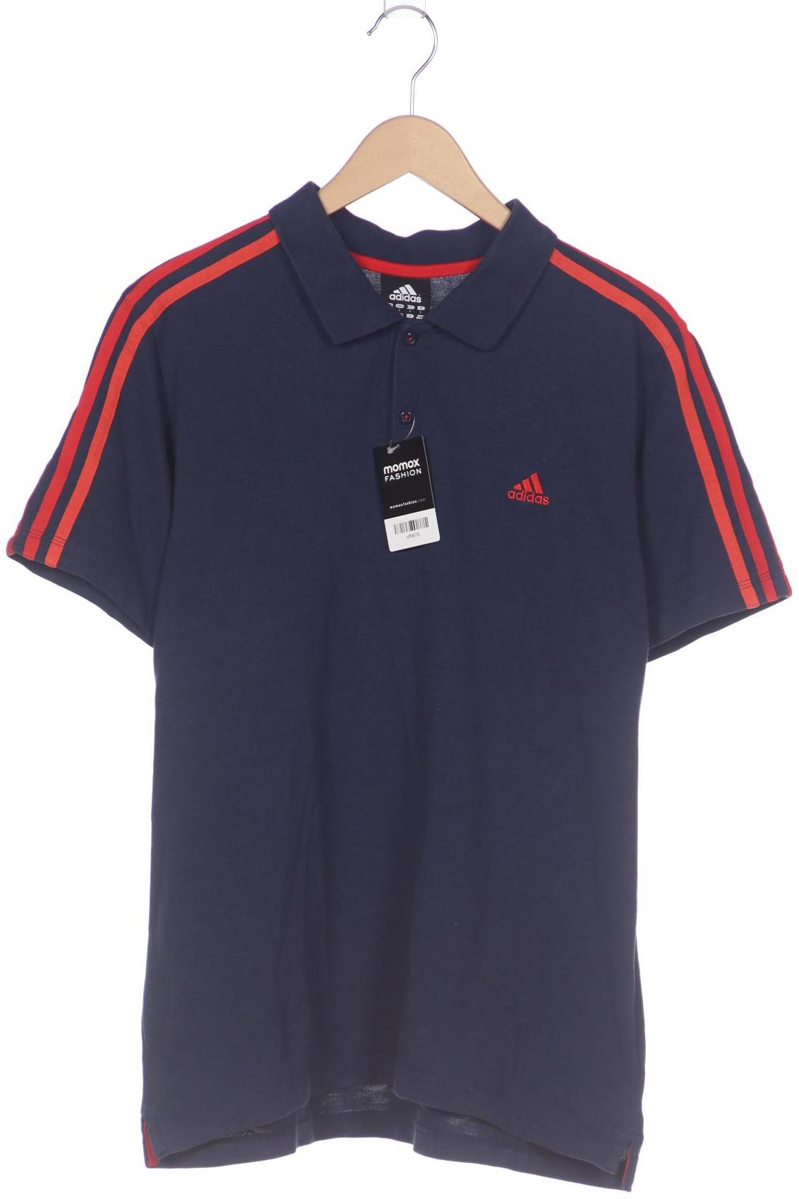 

adidas Herren Poloshirt, marineblau, Gr. 52