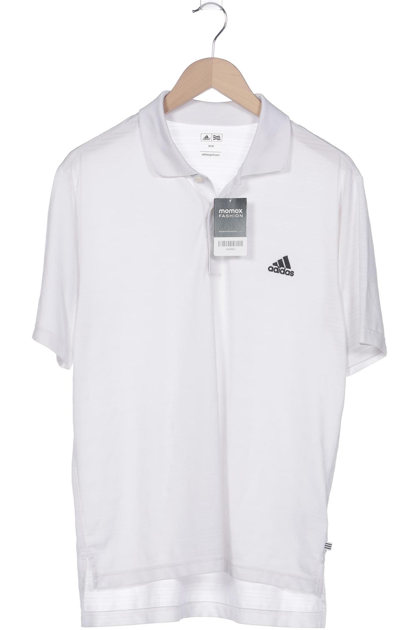 

adidas Herren Poloshirt, weiß, Gr. 48