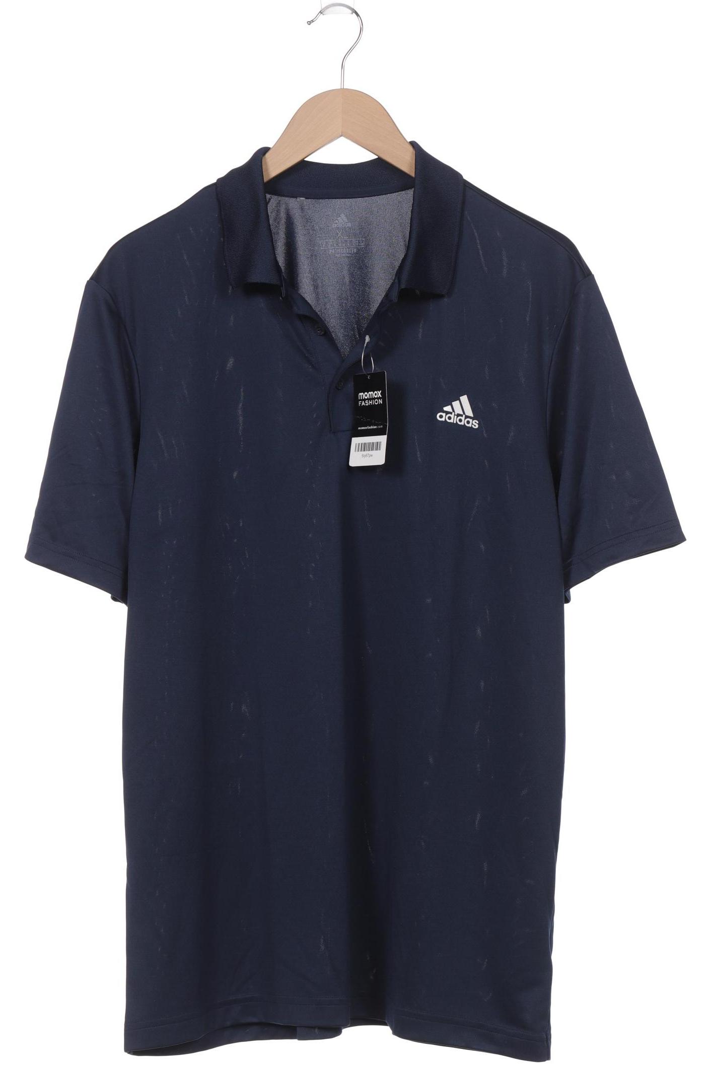 

adidas Herren Poloshirt, marineblau, Gr. 54