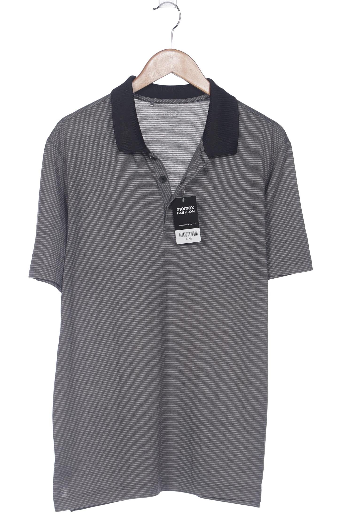 

adidas Herren Poloshirt, grau, Gr. 52