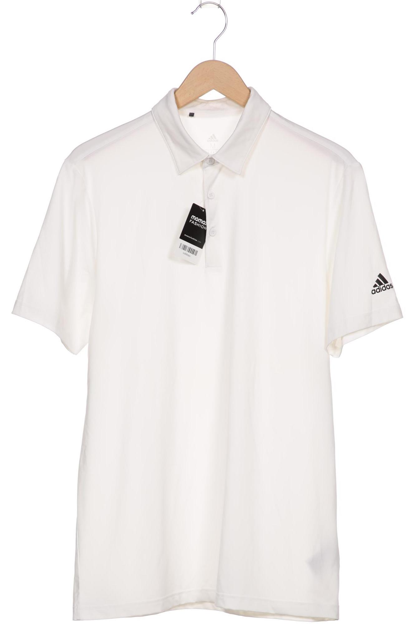 

adidas Herren Poloshirt, cremeweiß