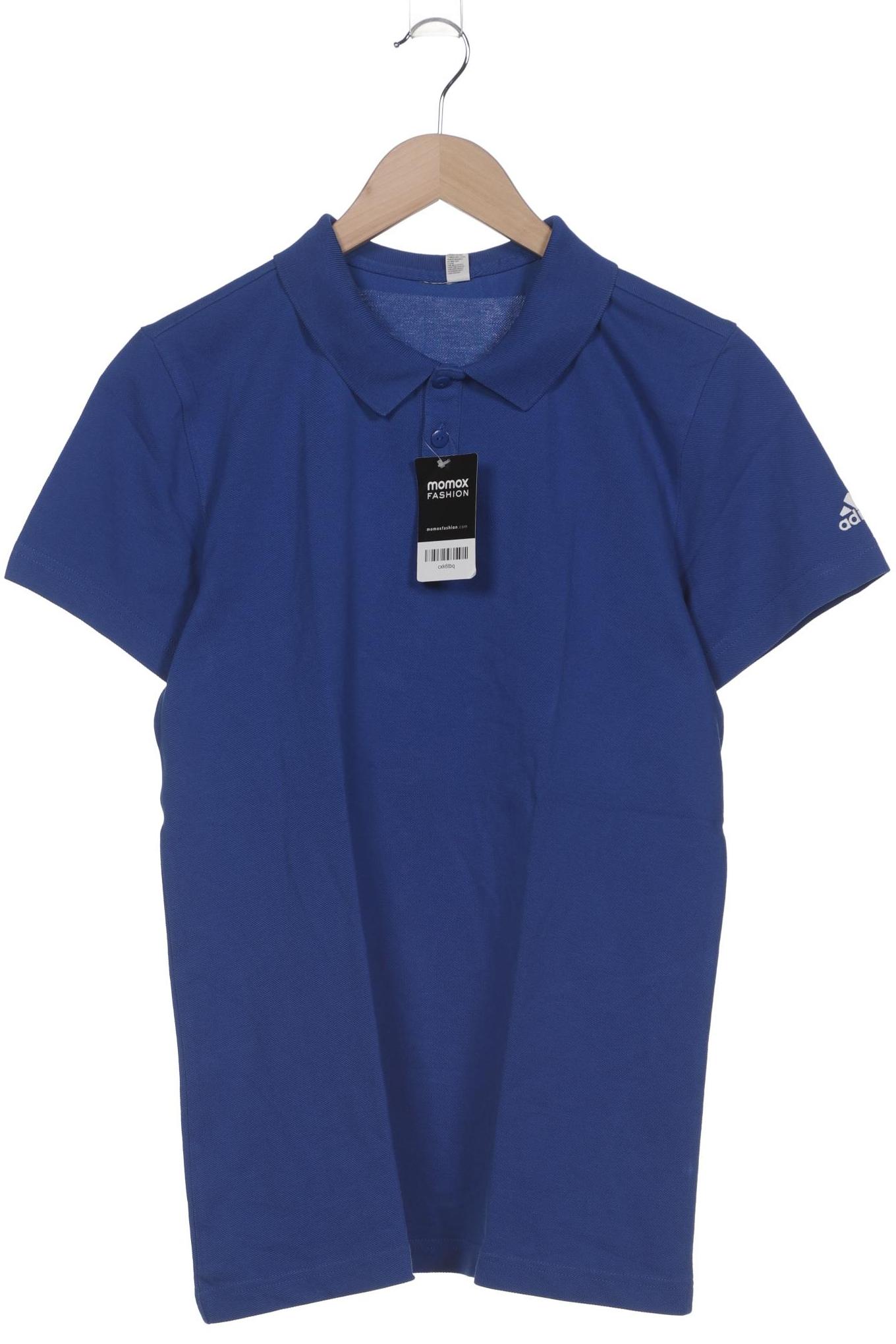 

adidas Herren Poloshirt, blau, Gr. 48