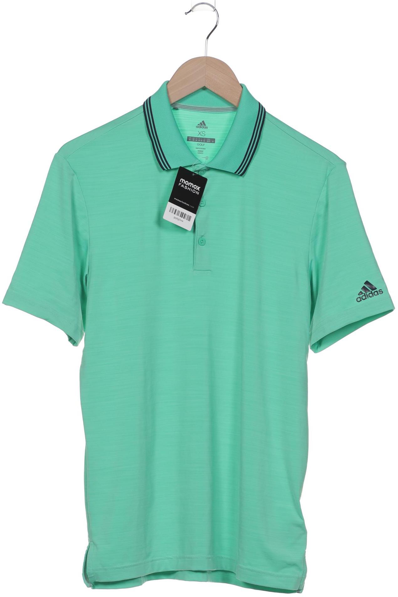 

adidas Herren Poloshirt, grün, Gr. 44
