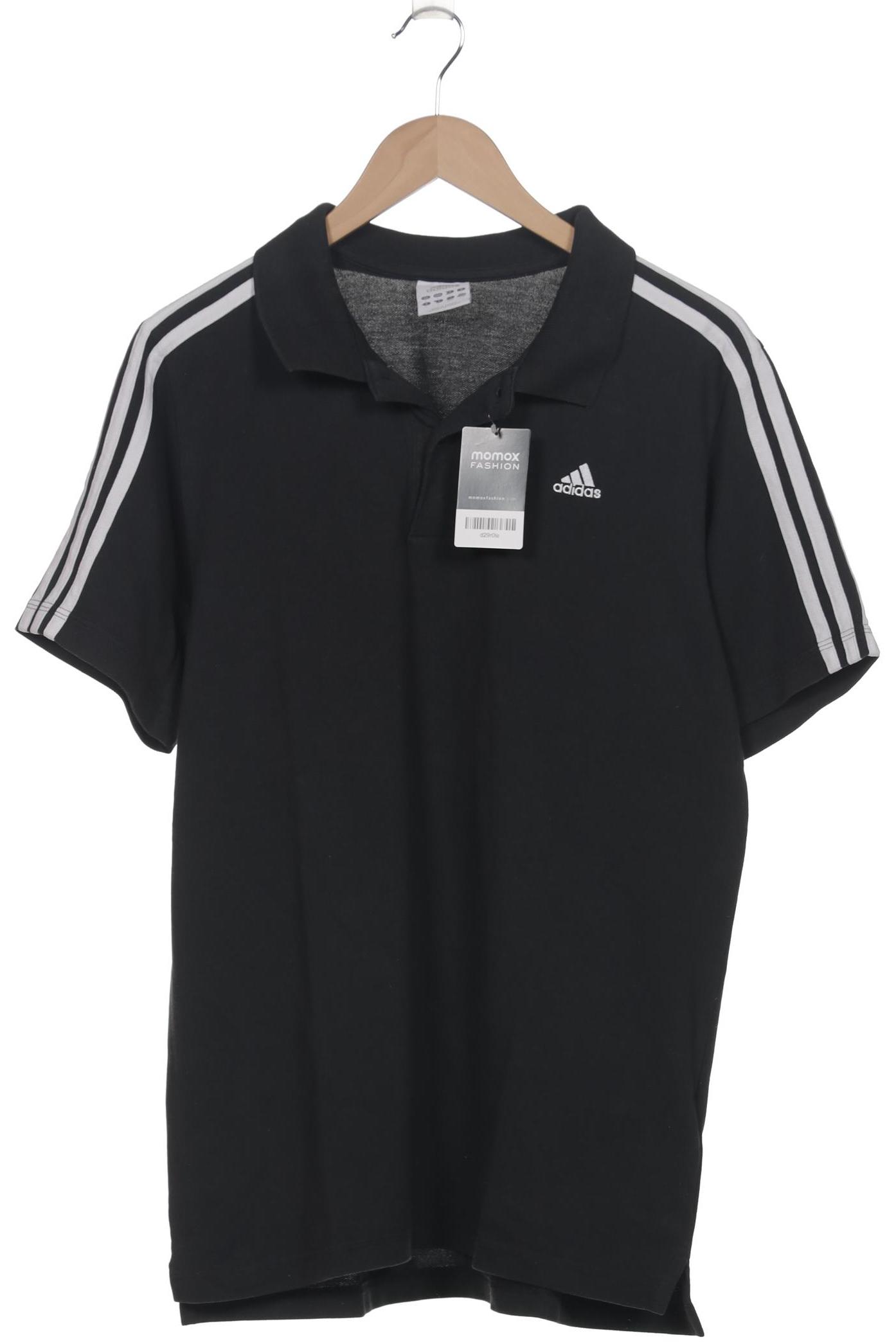 

adidas Herren Poloshirt, schwarz, Gr. 52