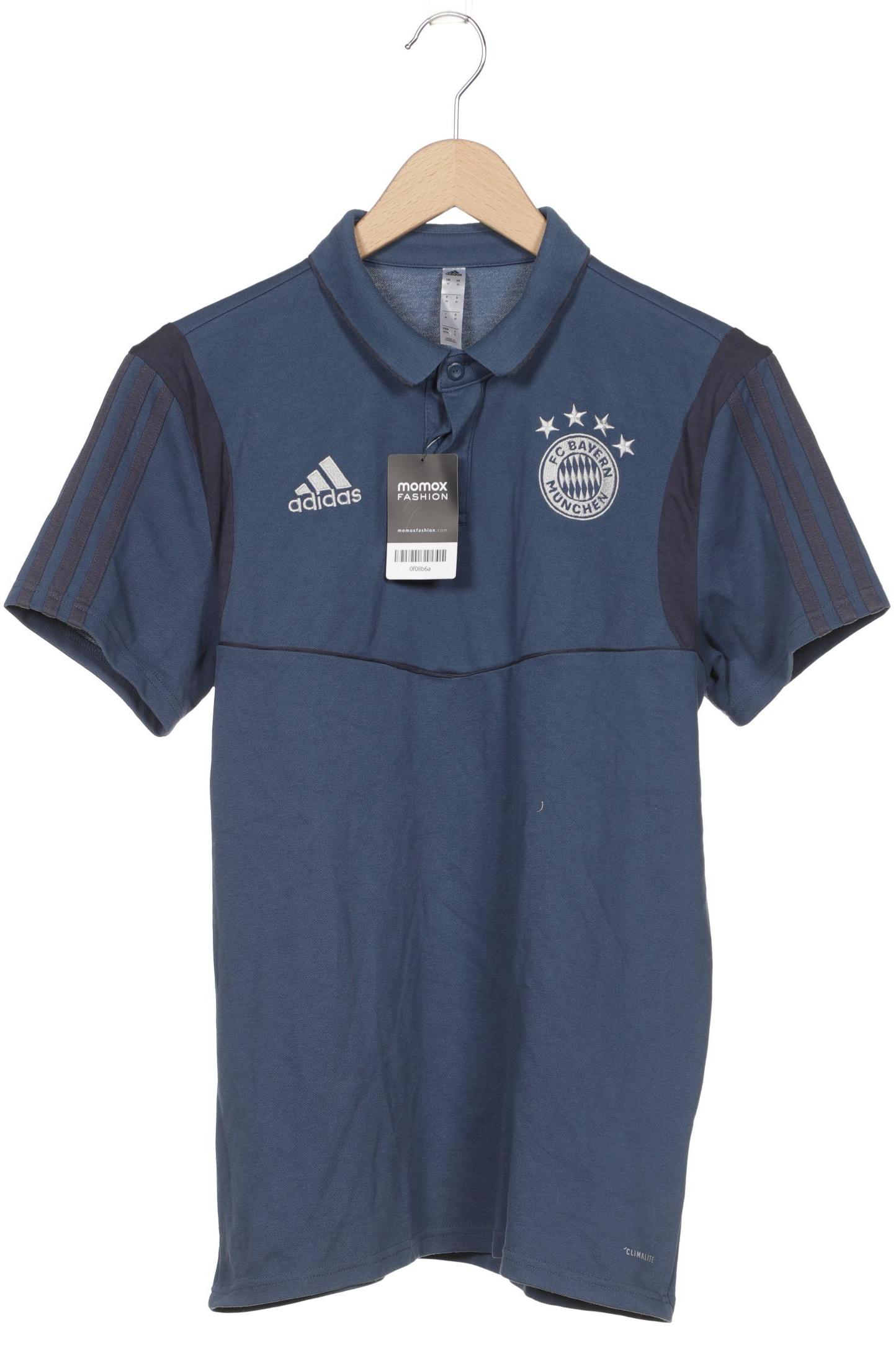 

adidas Herren Poloshirt, blau, Gr. 48