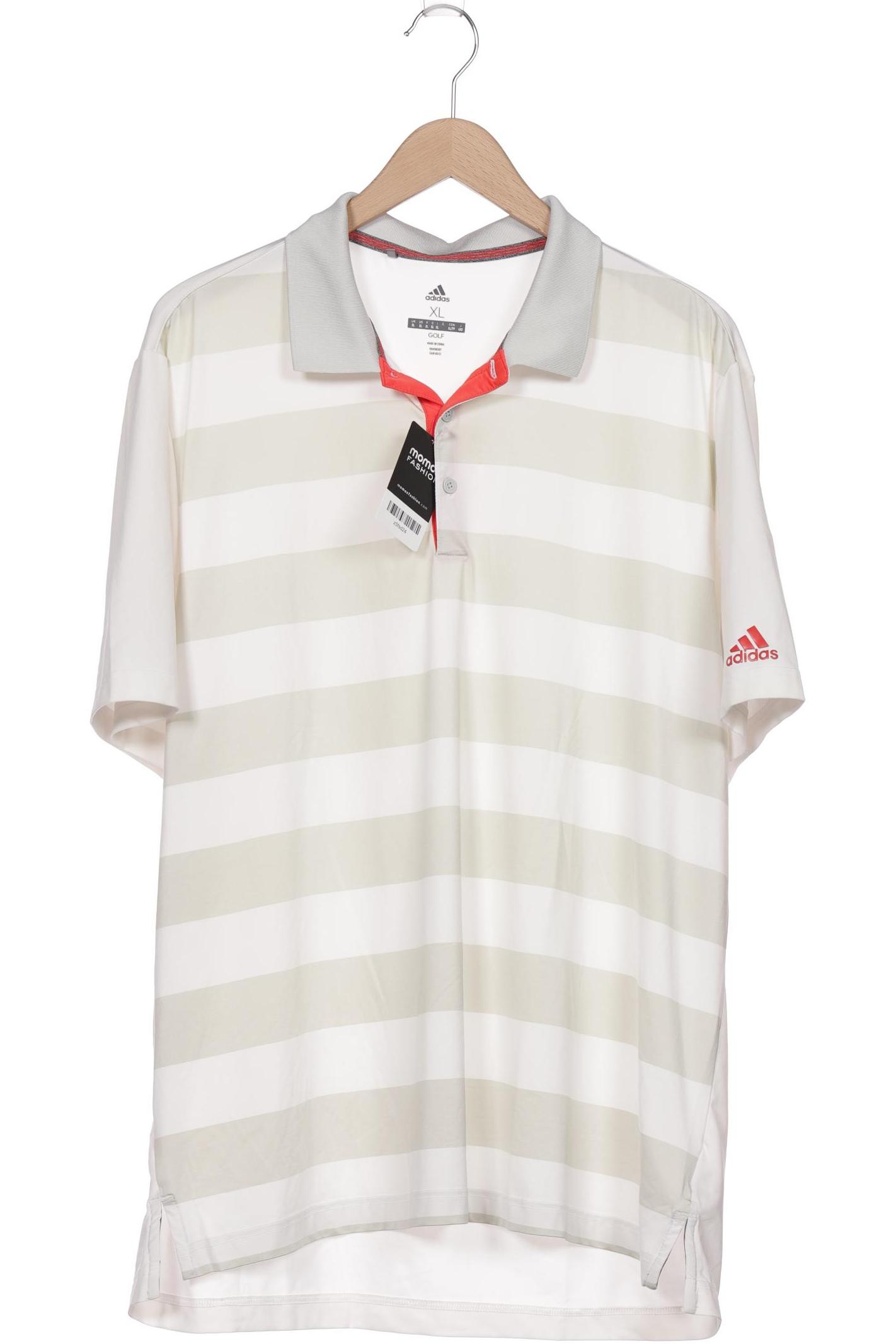 

adidas Herren Poloshirt, cremeweiß