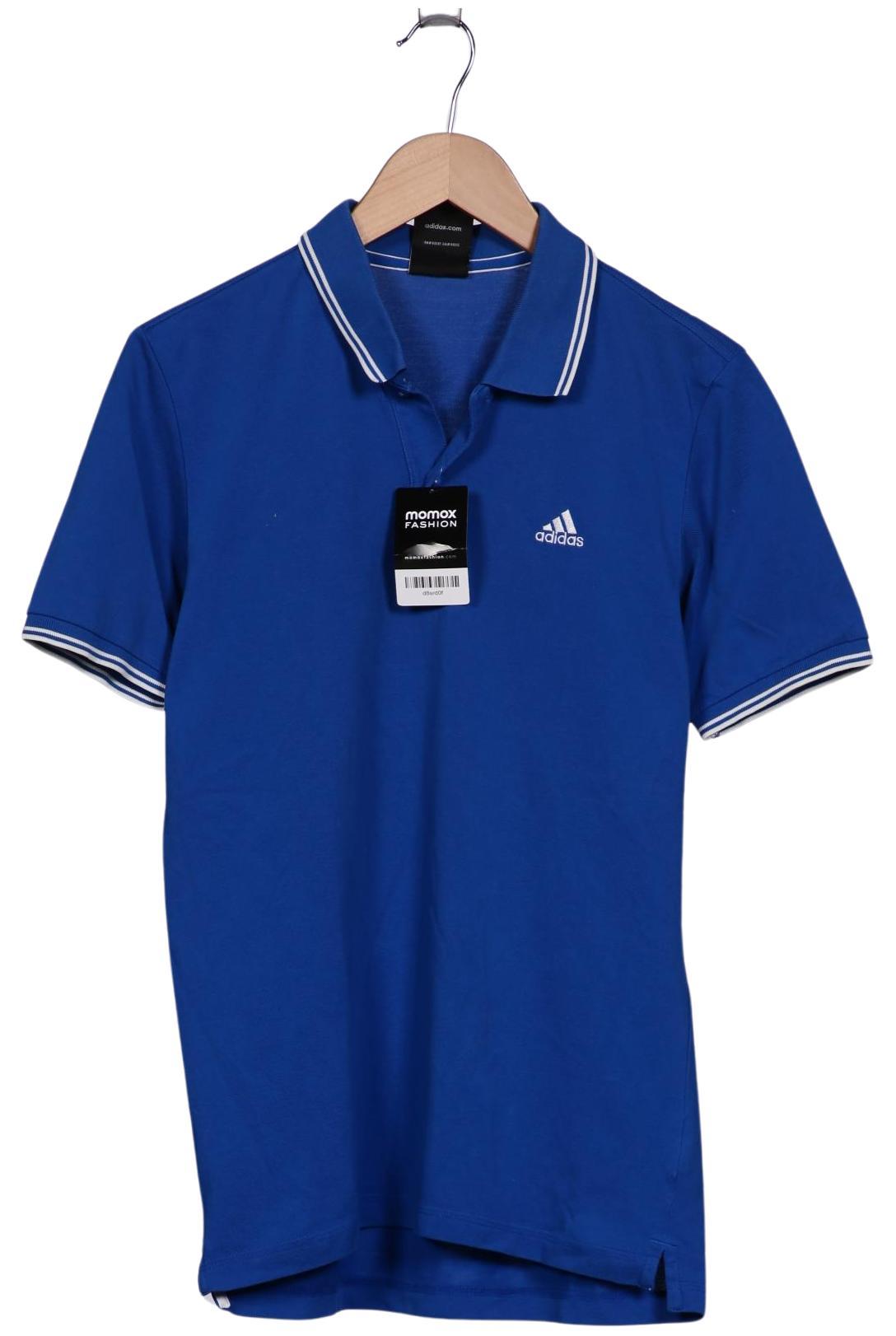 

adidas Herren Poloshirt, blau, Gr. 46