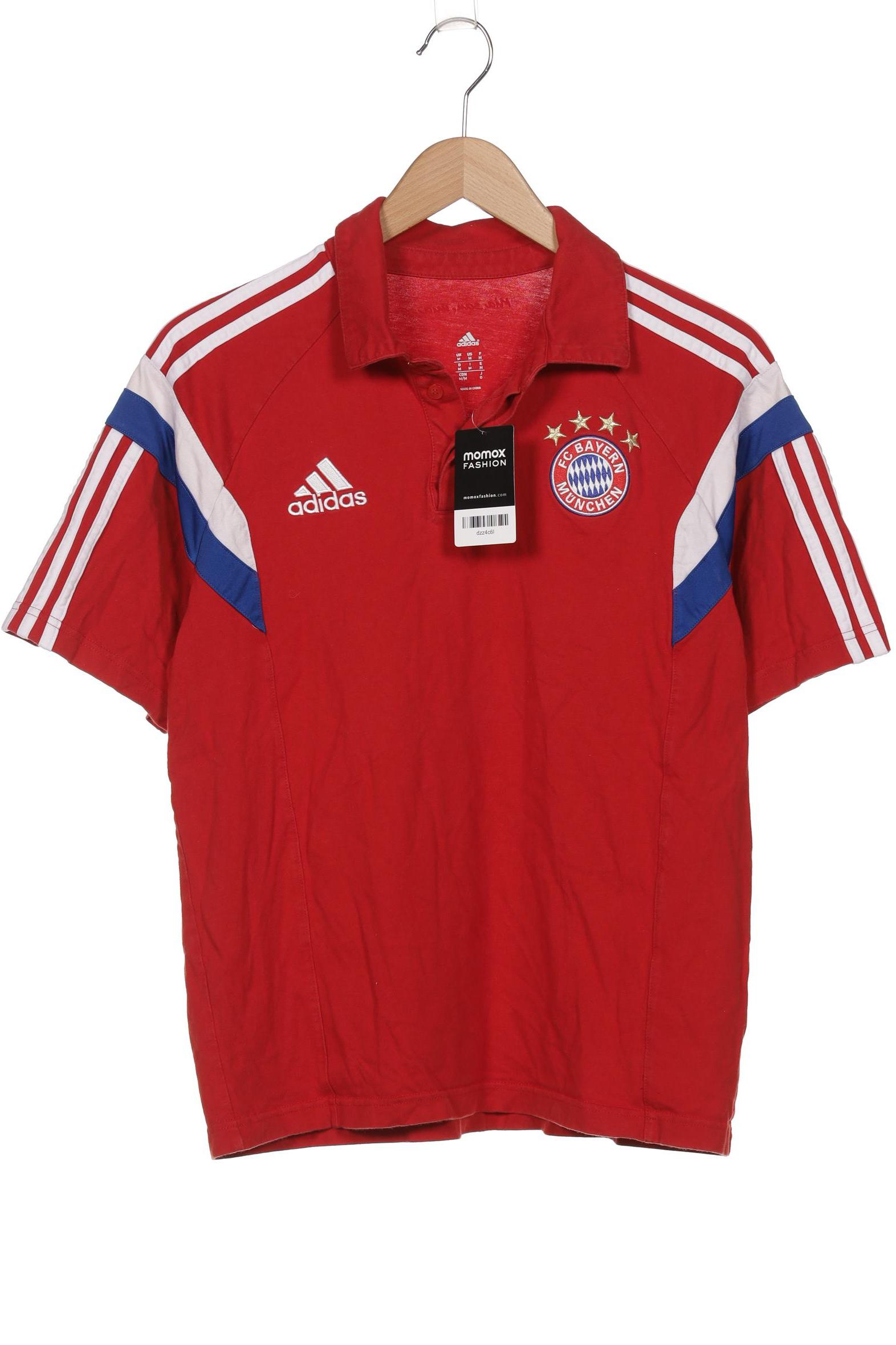 

adidas Herren Poloshirt, rot, Gr. 48