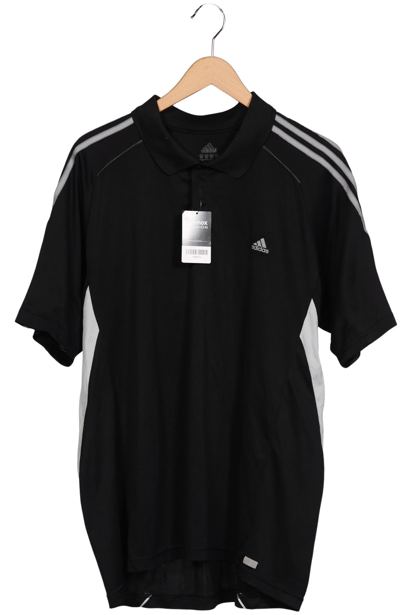 

adidas Herren Poloshirt, schwarz, Gr. 56