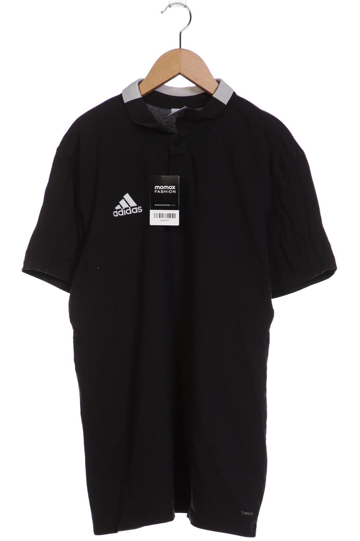 

adidas Herren Poloshirt, schwarz, Gr. 54