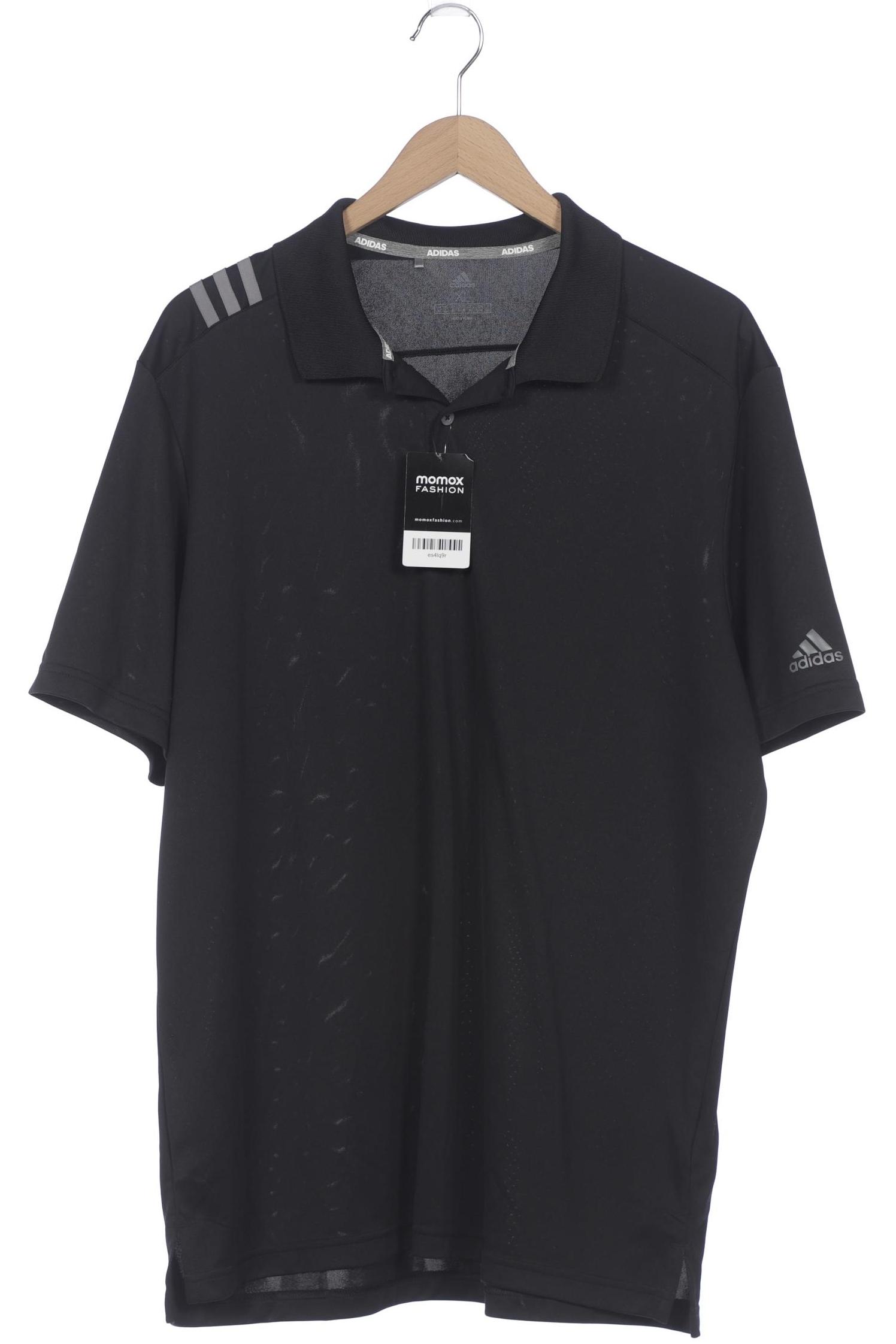 

adidas Herren Poloshirt, schwarz, Gr. 54