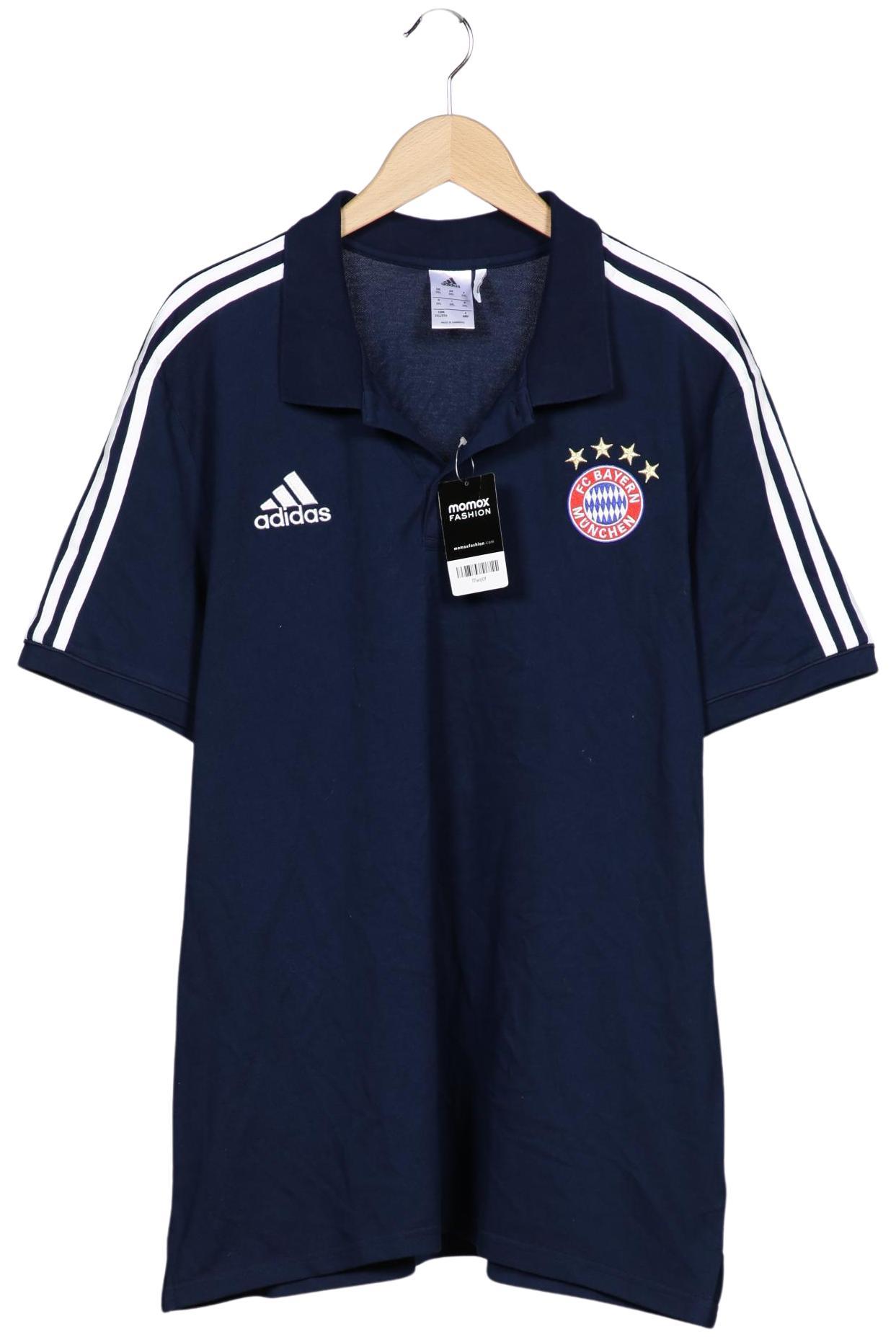 

adidas Herren Poloshirt, marineblau, Gr. 56