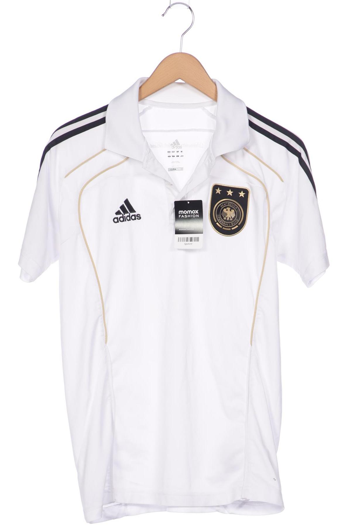 

adidas Herren Poloshirt, weiß, Gr. 48
