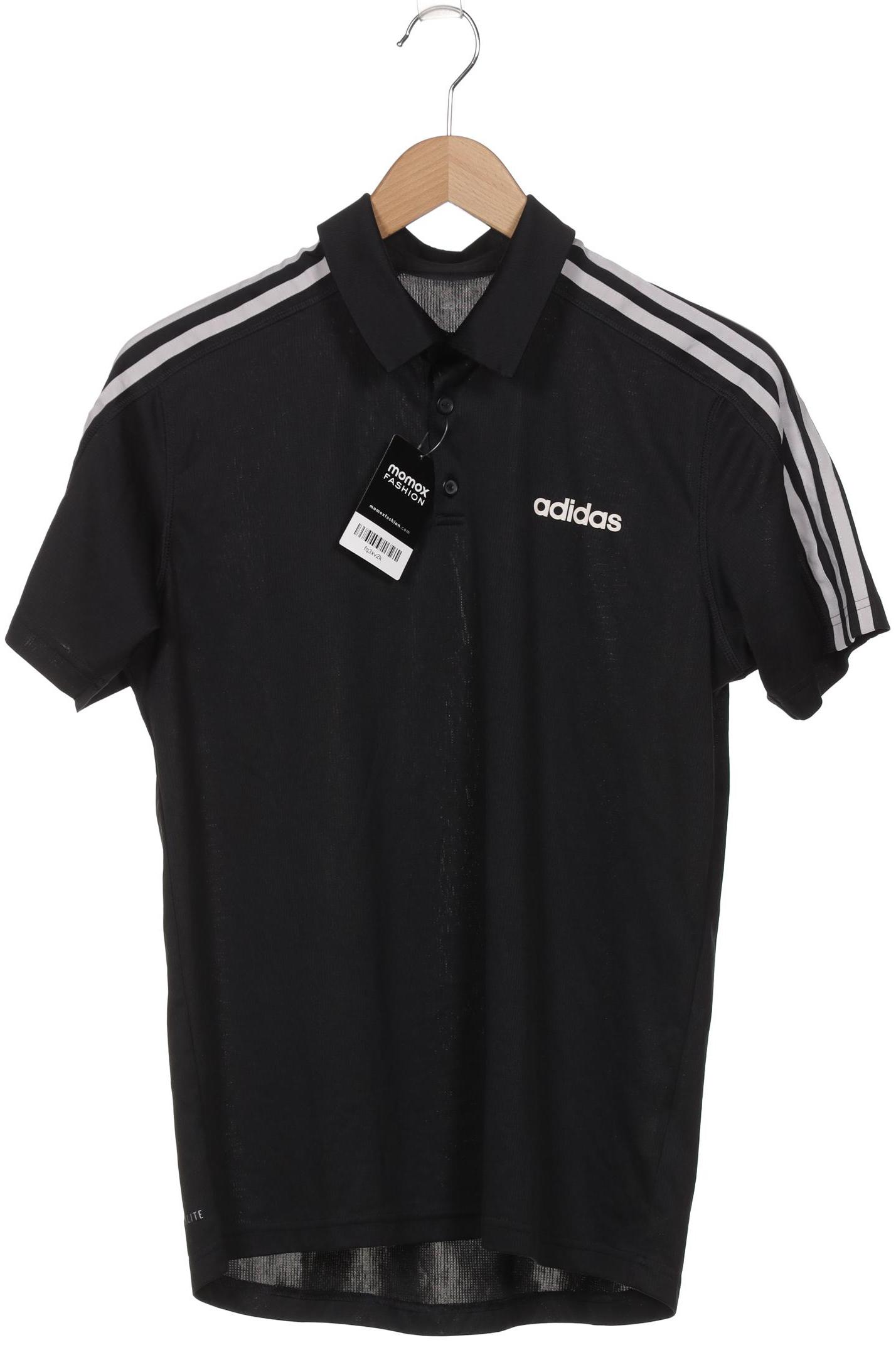 

adidas Herren Poloshirt, schwarz, Gr. 48