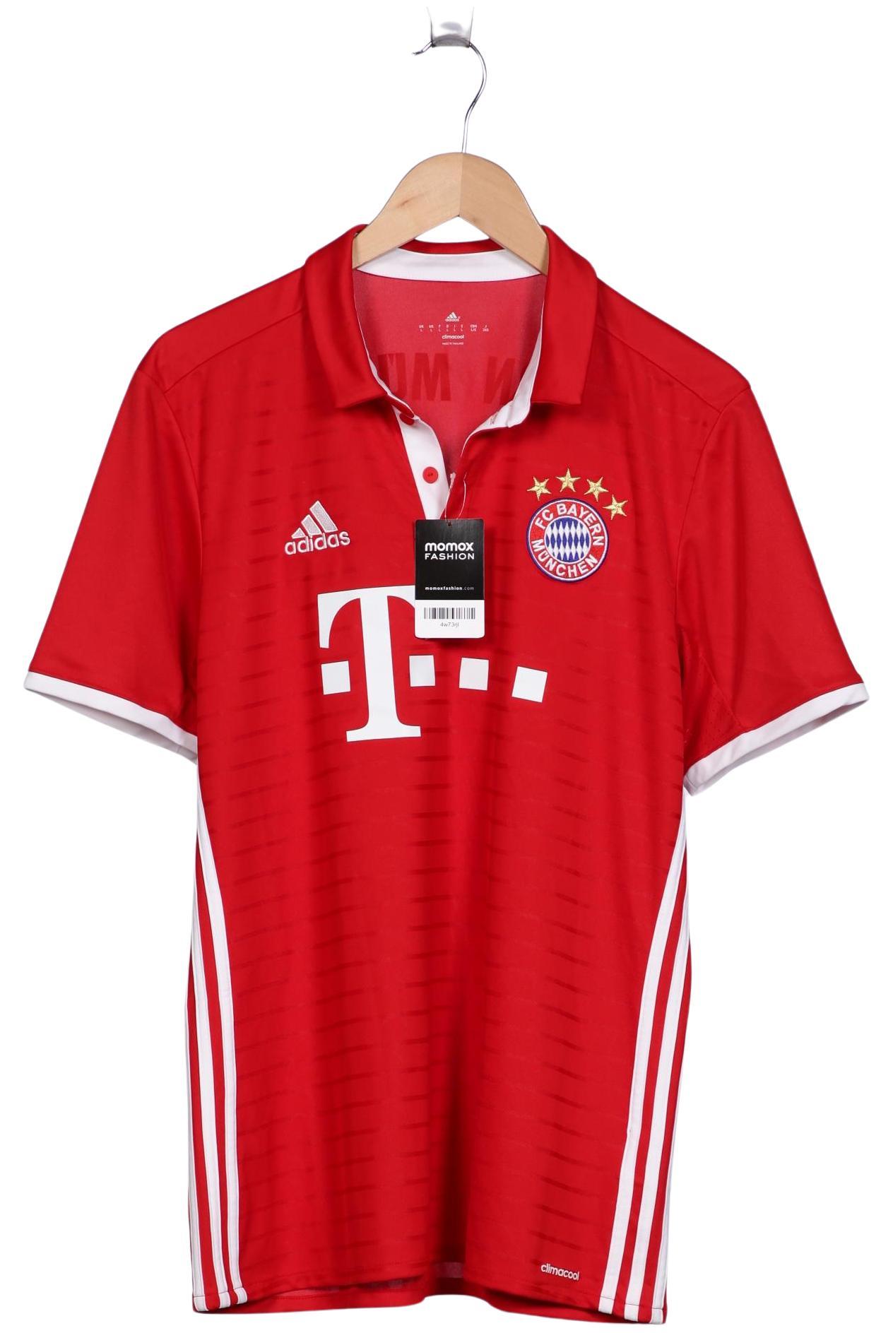 

adidas Herren Poloshirt, rot, Gr. 52