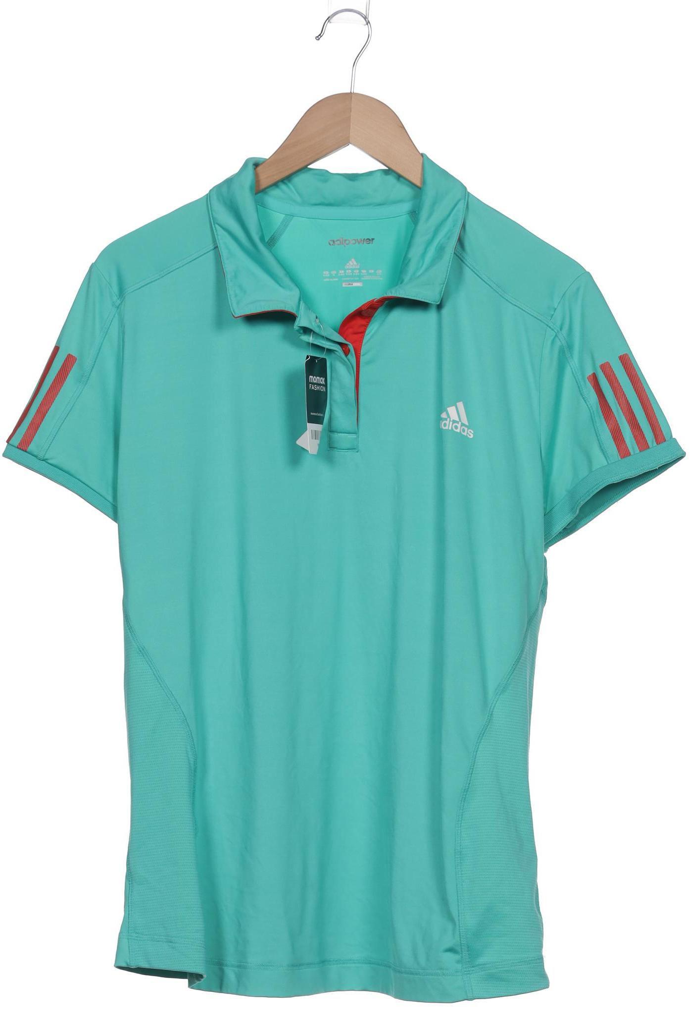 

adidas Herren Poloshirt, türkis, Gr. 54