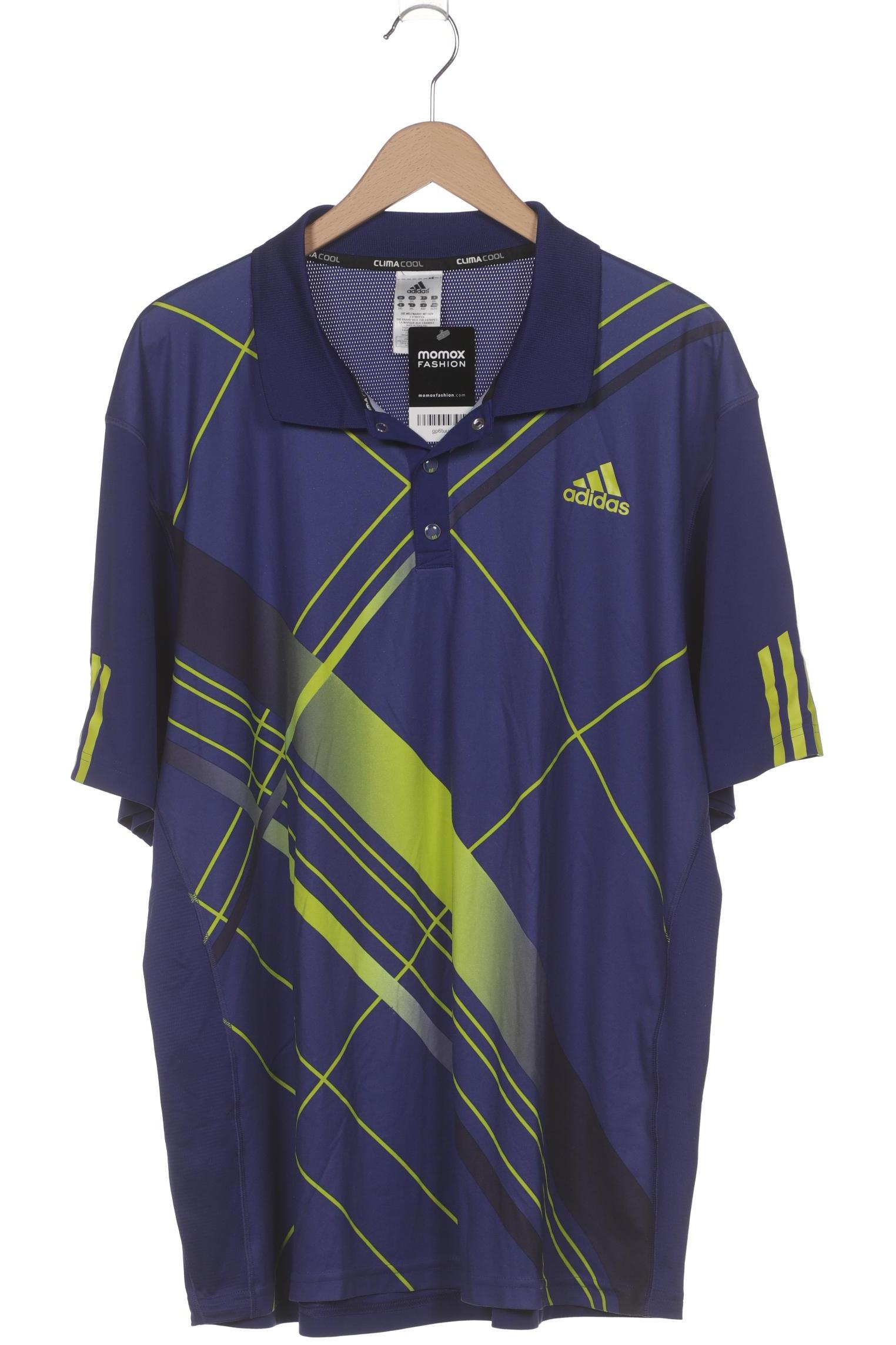 

adidas Herren Poloshirt, flieder, Gr. 56