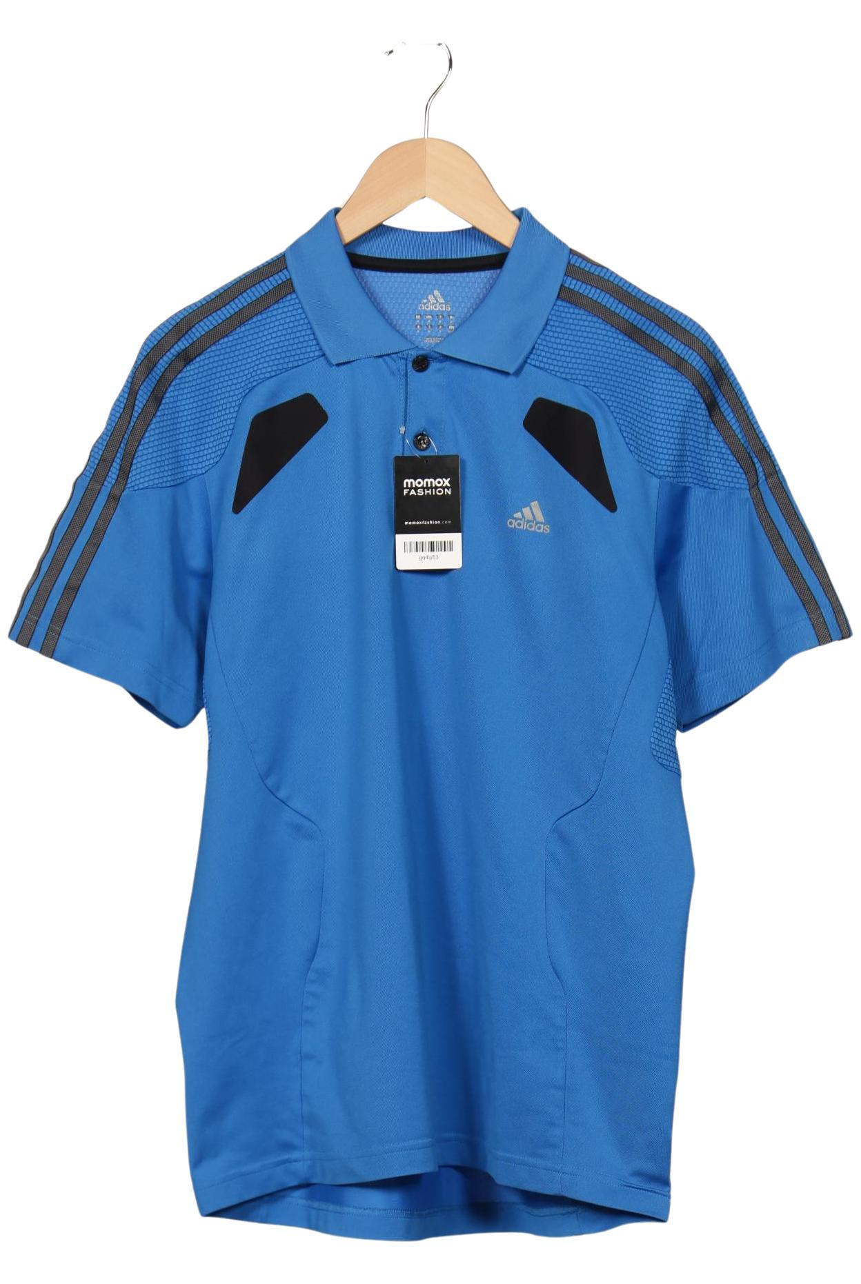 

adidas Herren Poloshirt, blau, Gr. 48