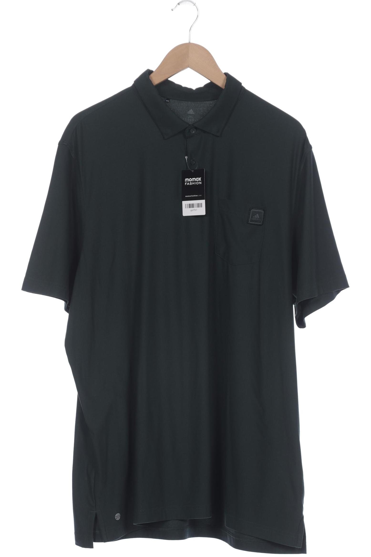 

adidas Herren Poloshirt, grün, Gr. 56