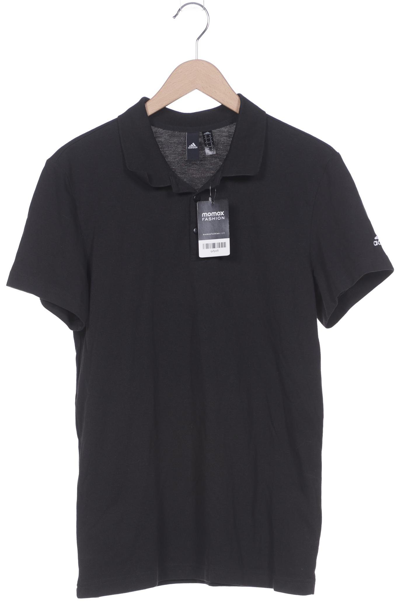 

adidas Herren Poloshirt, schwarz, Gr. 48