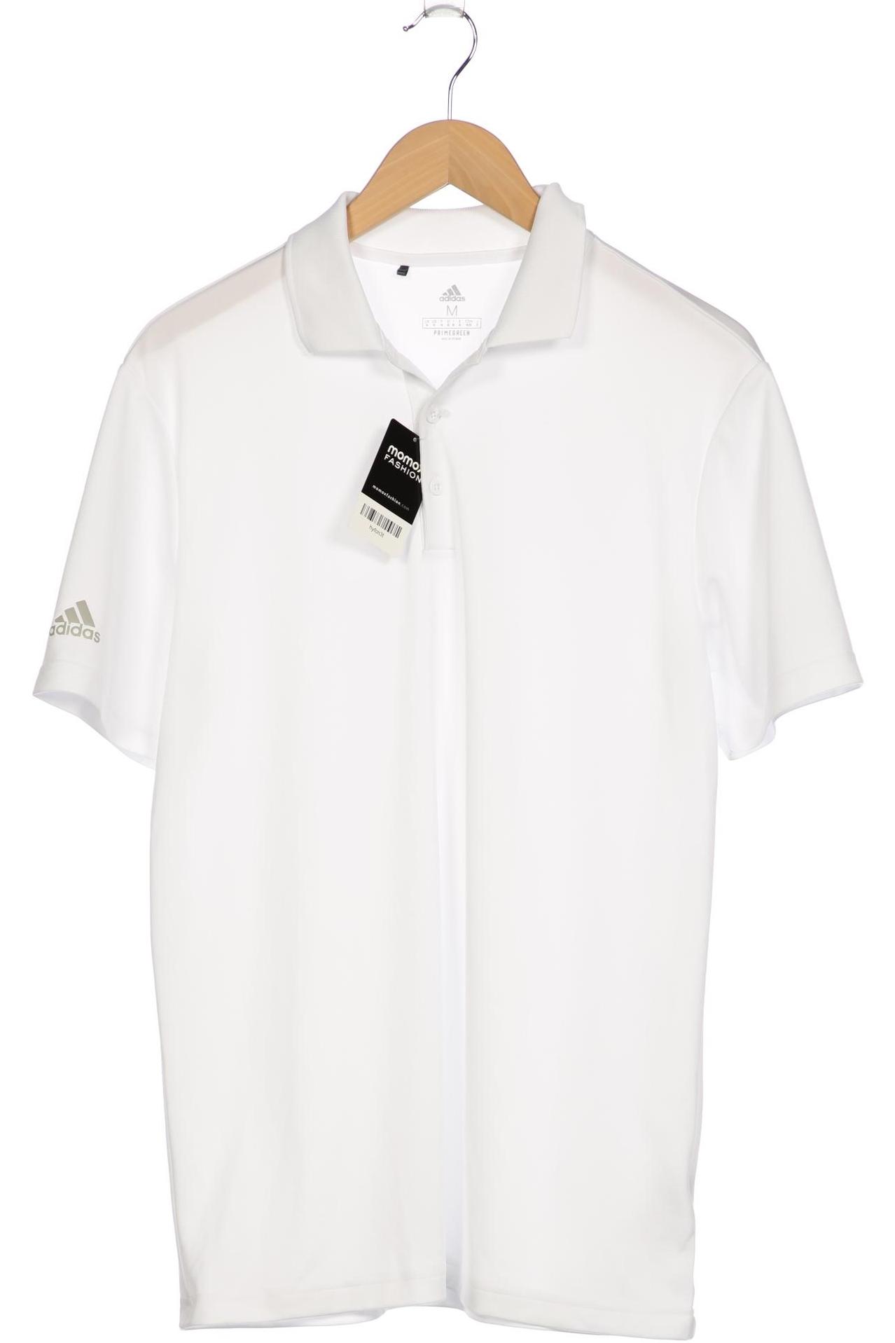 

adidas Herren Poloshirt, weiß, Gr. 48