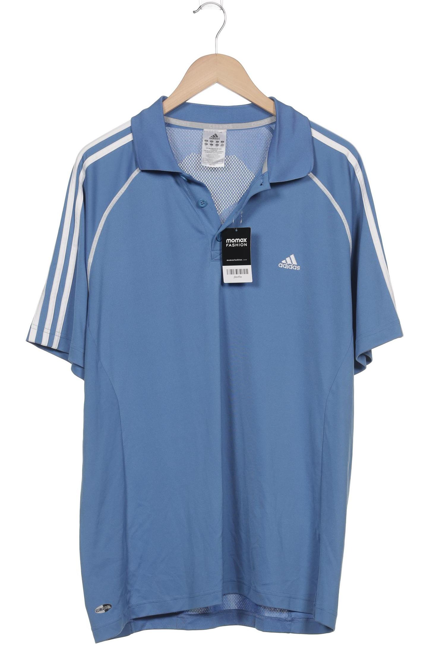 

adidas Herren Poloshirt, blau, Gr. 54