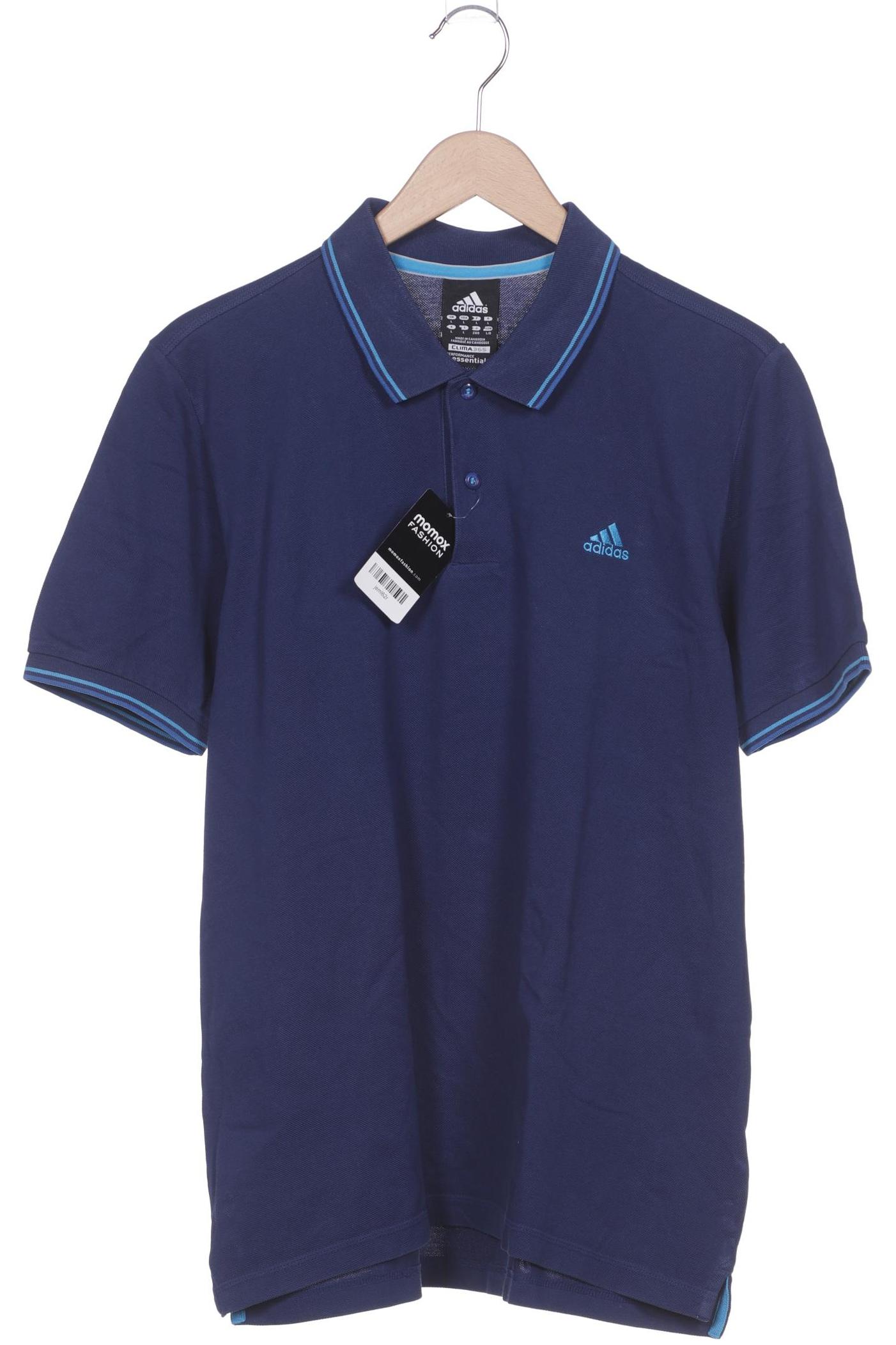 

adidas Herren Poloshirt, marineblau, Gr. 52
