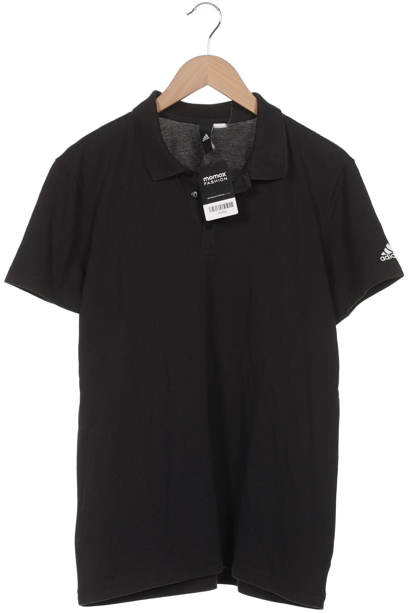 

adidas Herren Poloshirt, schwarz, Gr. 56