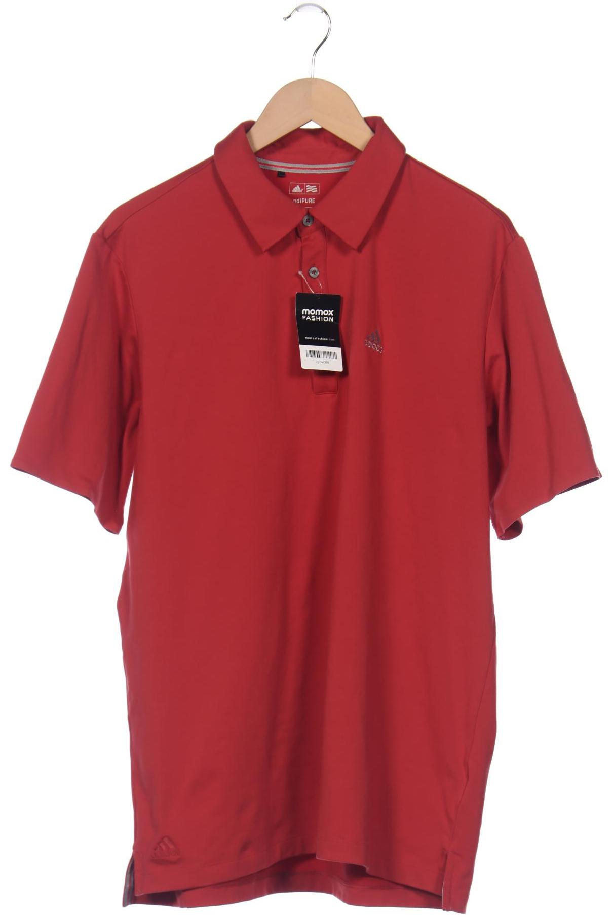 

adidas Herren Poloshirt, rot, Gr. 54
