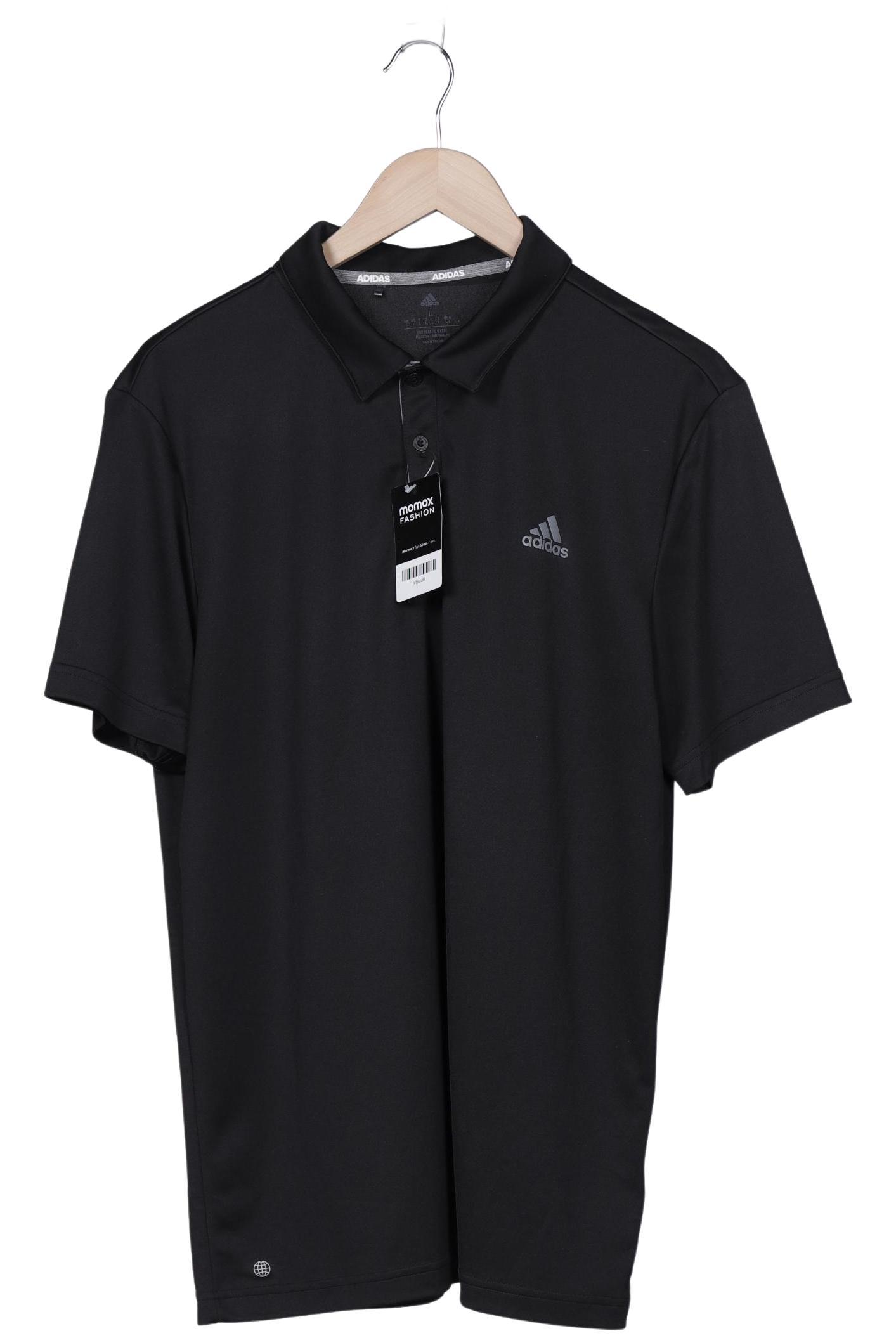 

adidas Herren Poloshirt, schwarz, Gr. 52