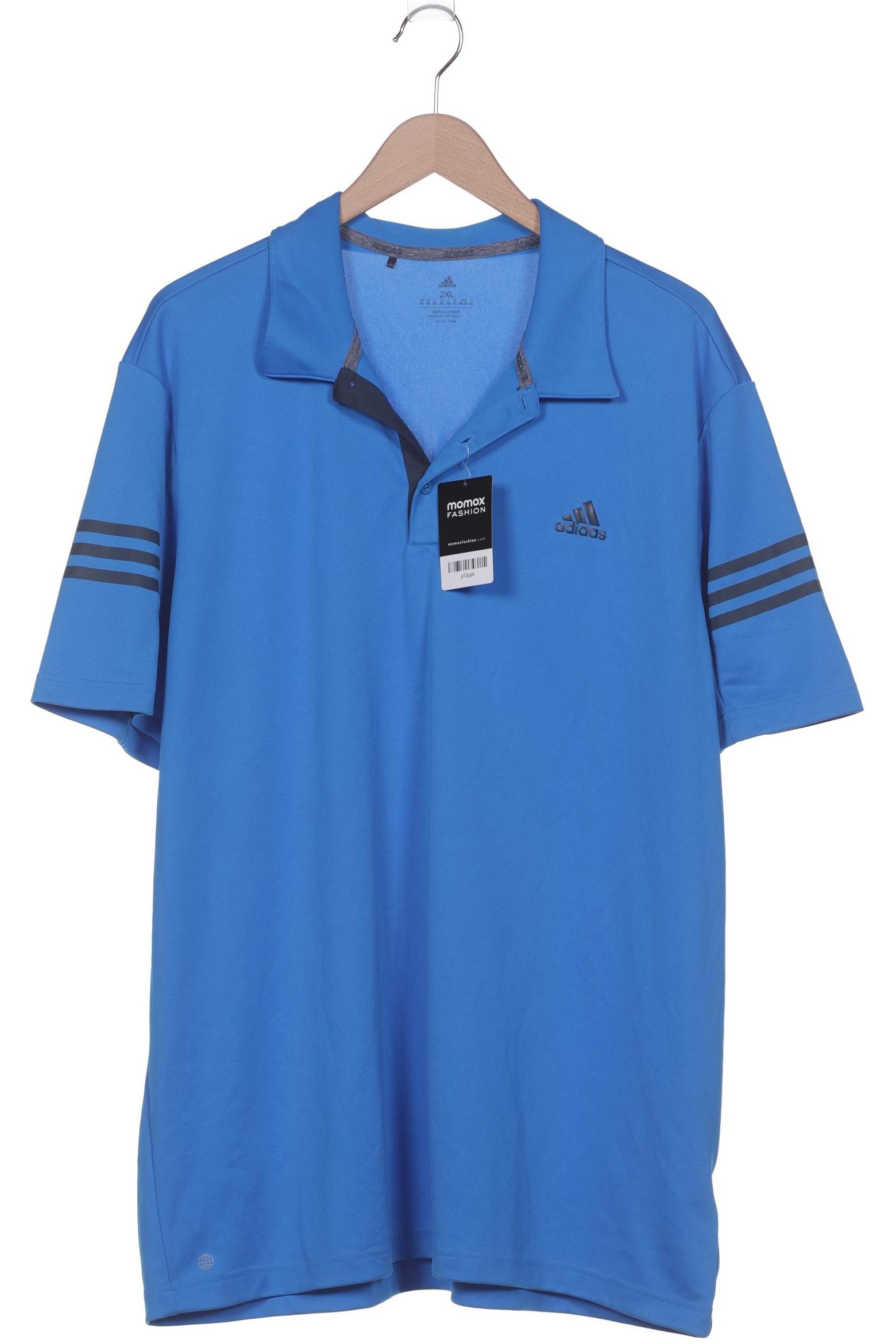 

adidas Herren Poloshirt, blau, Gr. 56