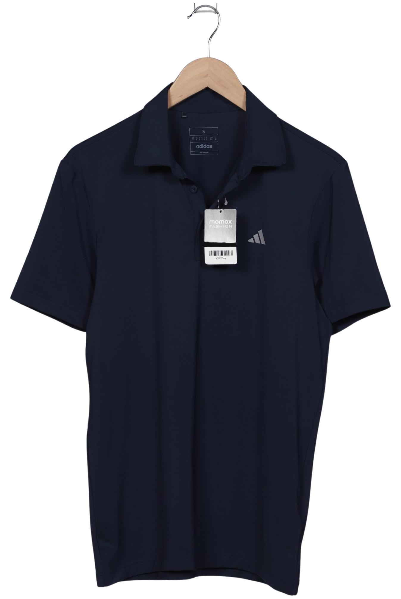 

adidas Herren Poloshirt, marineblau, Gr. 46