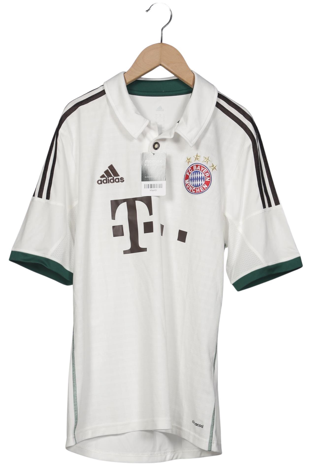 

adidas Herren Poloshirt, weiß, Gr. 48