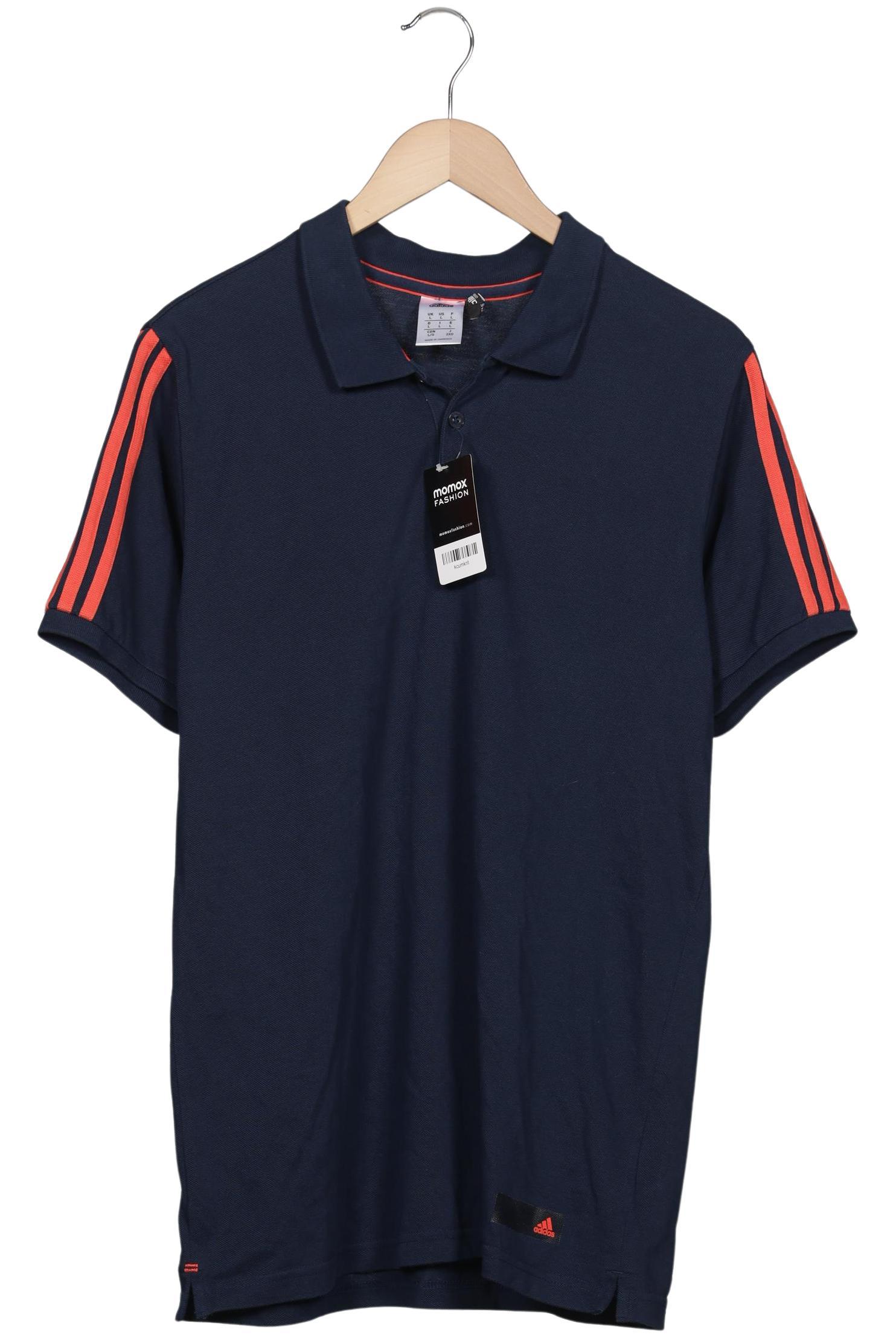 

adidas Herren Poloshirt, marineblau, Gr. 52