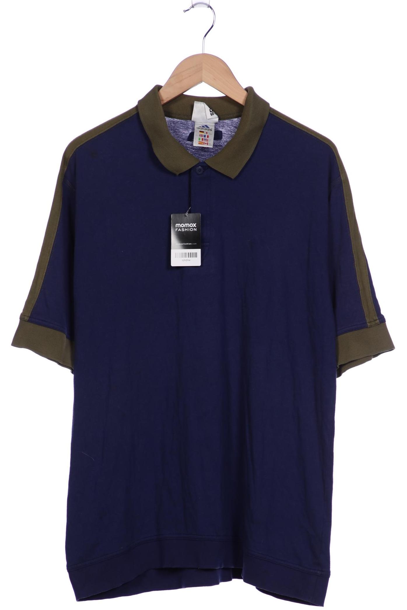 

adidas Herren Poloshirt, marineblau, Gr. 52