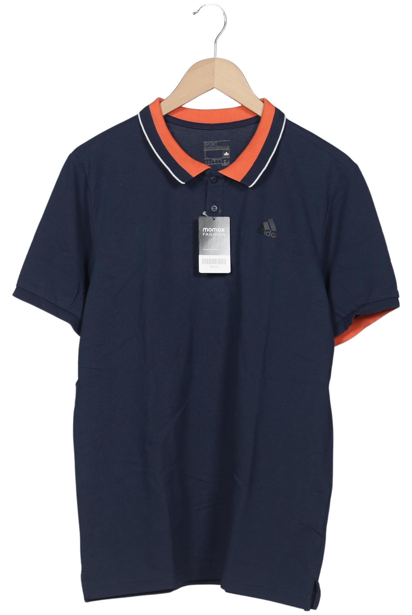 

adidas Herren Poloshirt, marineblau, Gr. 52